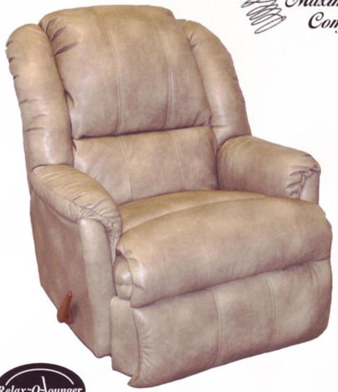 Ort Manufacturing Handle Recliner Chaise Rocker Recliner with Coil