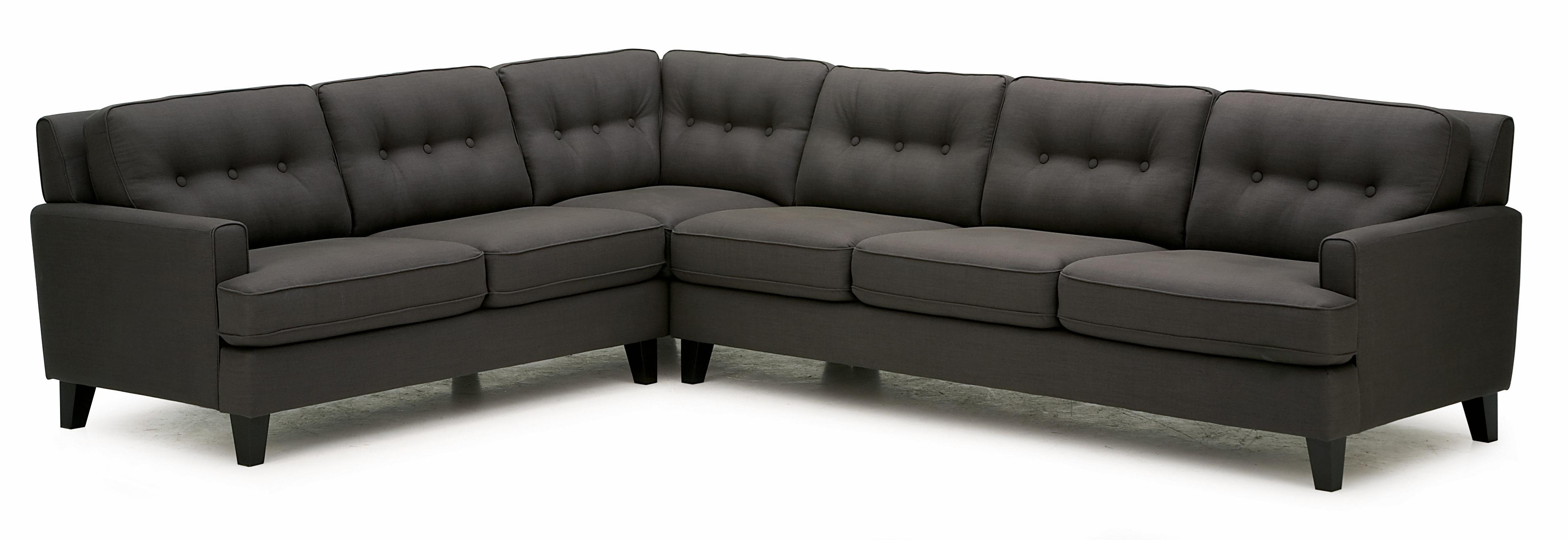 Palliser Barbara Transitional Sectional Sofa with RHF Sofa Split