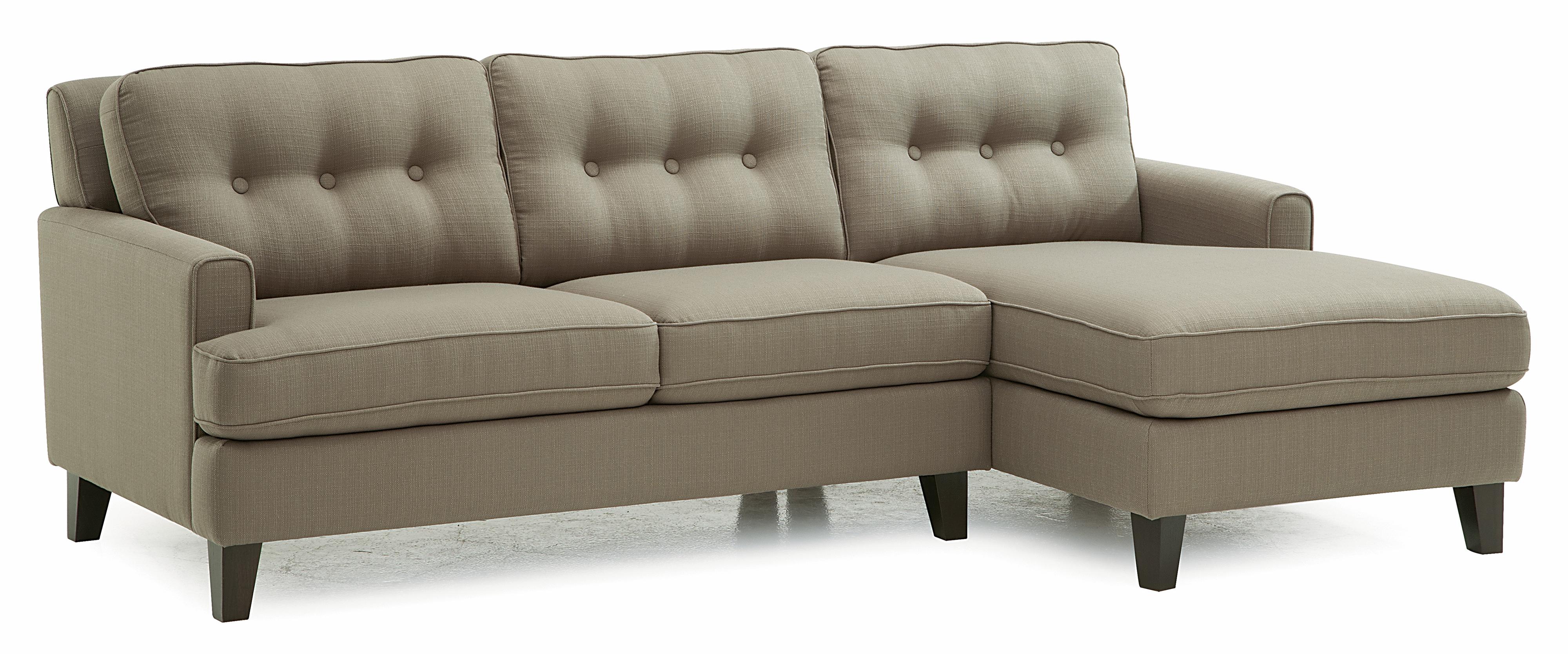 Palliser Barbara Transitional Sectional Sofa with RHF Chaise Mueller