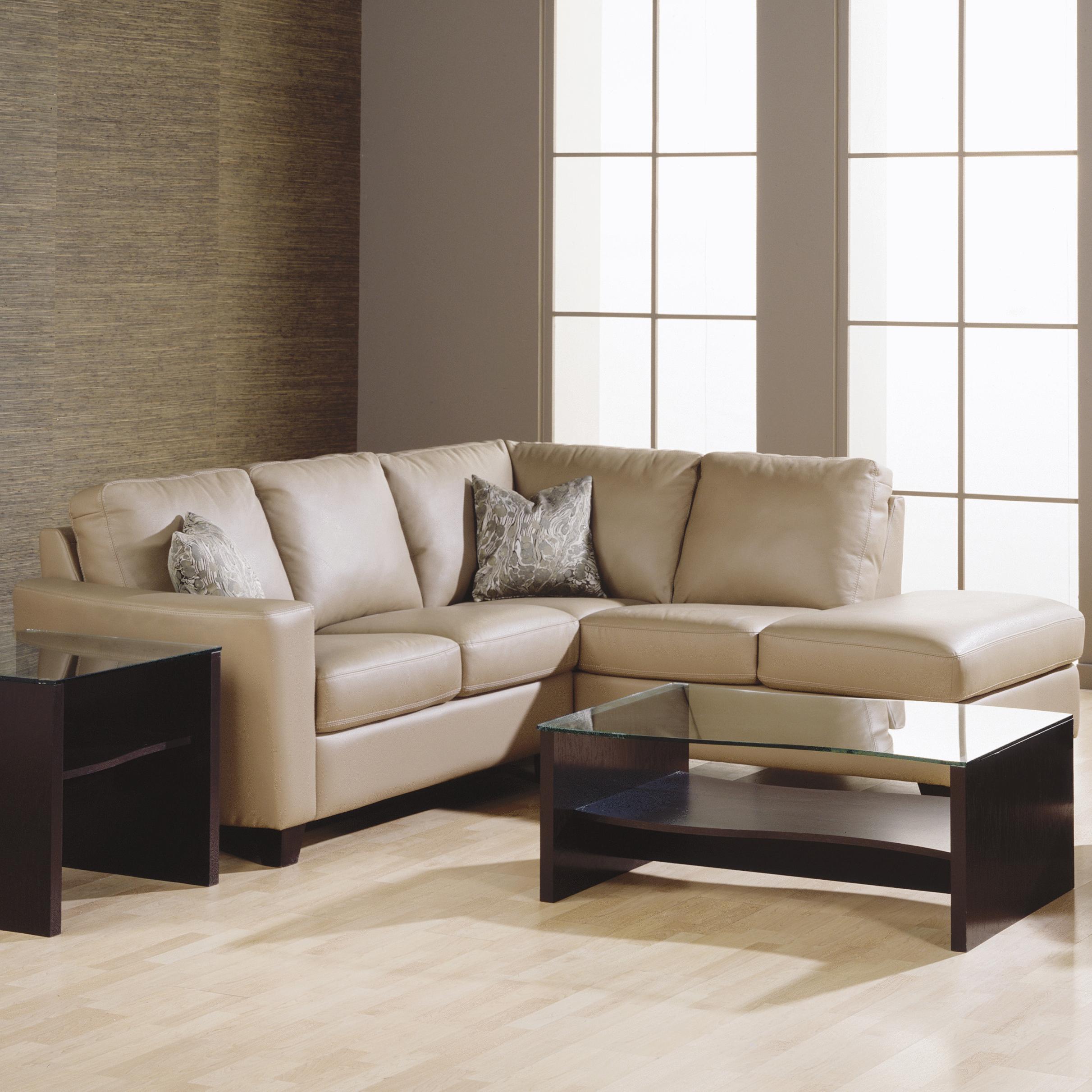 Palliser Leeds Contemporary 2piece Sectional with Corner Chaise A1