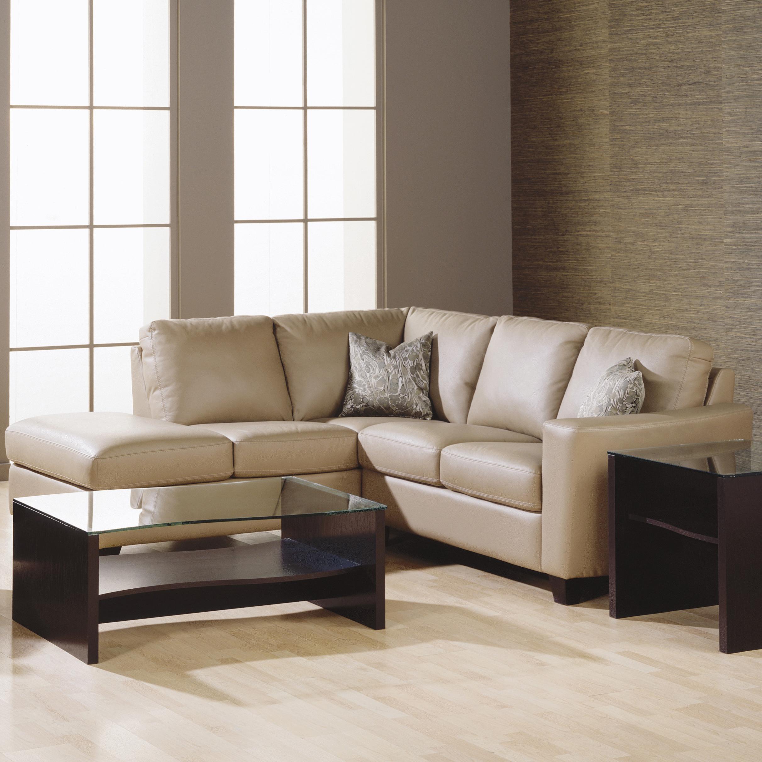 Palliser Leeds Contemporary 2piece Sectional with Corner Chaise A1