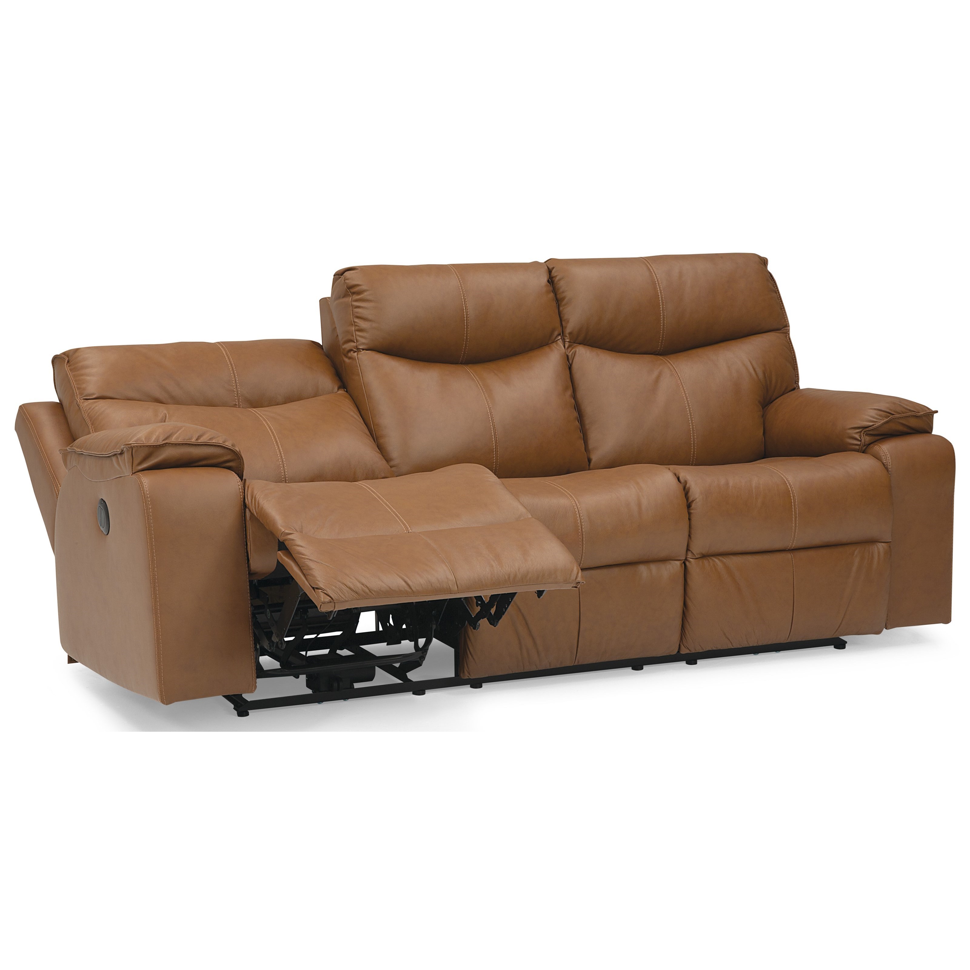 Palliser Providence Contemporary Sofa w/ Power Recline Reeds