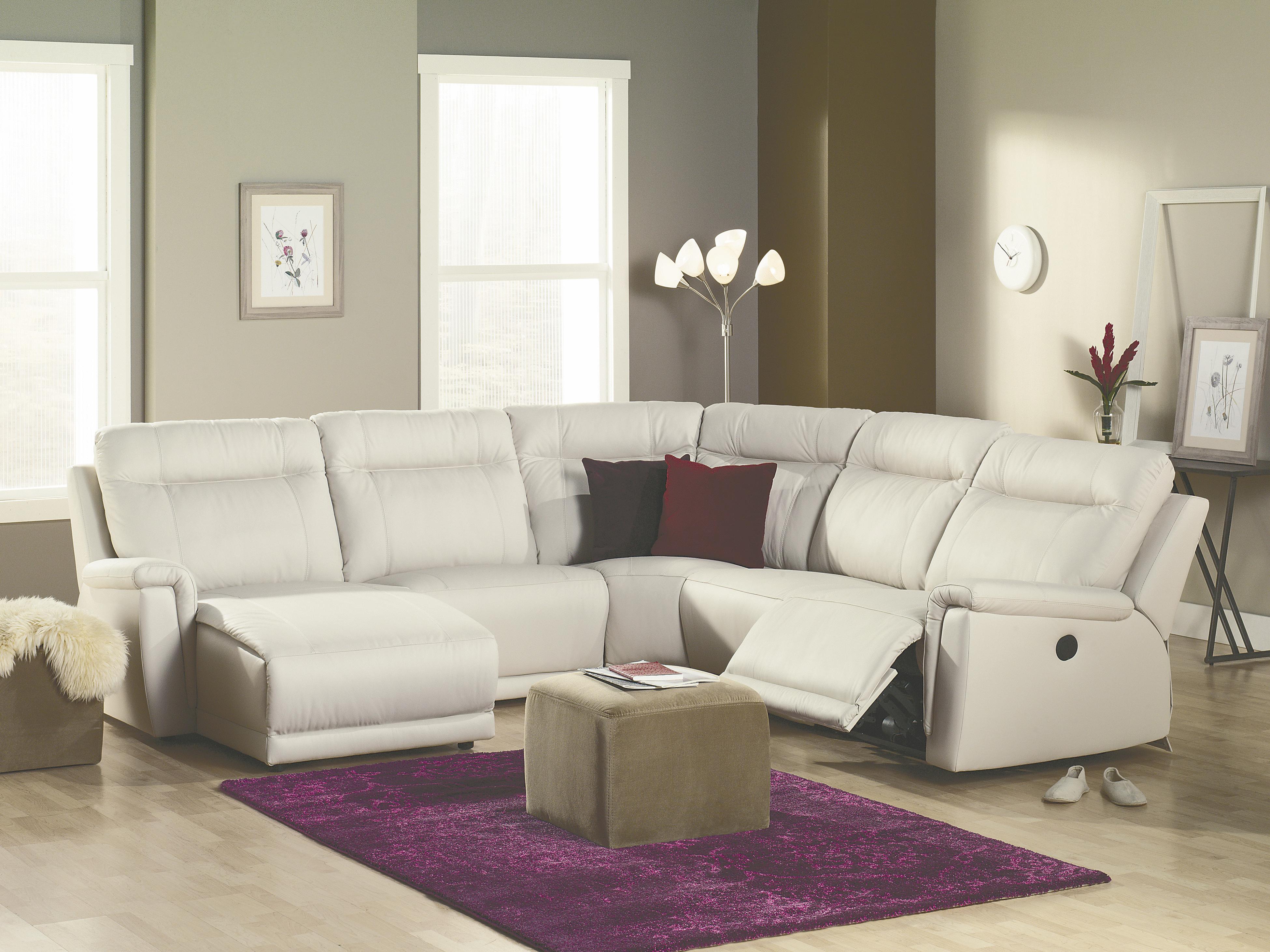 Palliser Westpoint Contemporary Left Hand Facing Sectional w/ Chaise