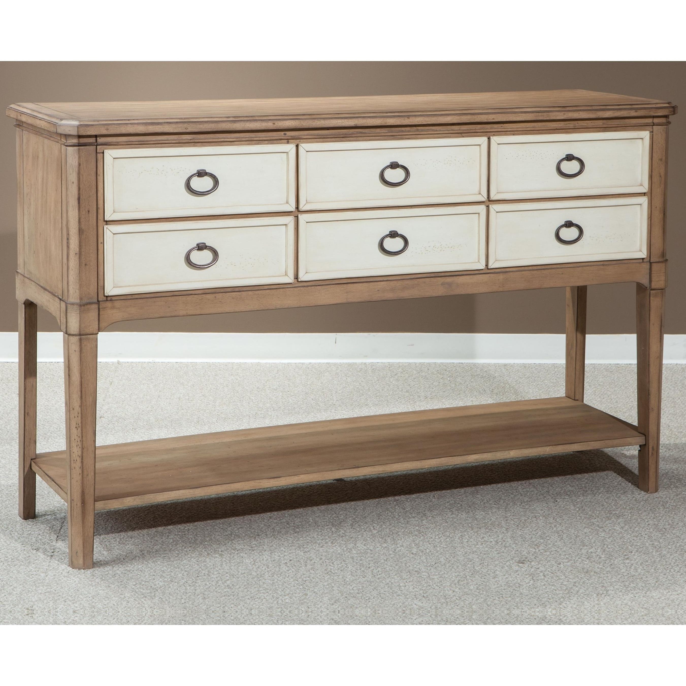 Panama Jack by Palmetto Home Millbrook 269427095 Sideboard with 6