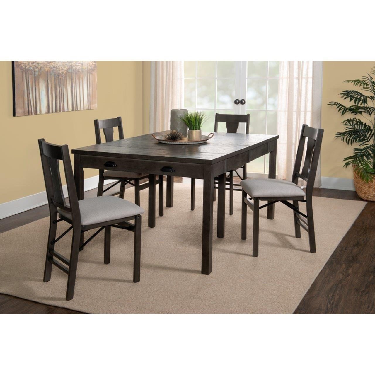 Powell Flynn 5 Piece Console Dining Set Bullard Furniture Dining 5