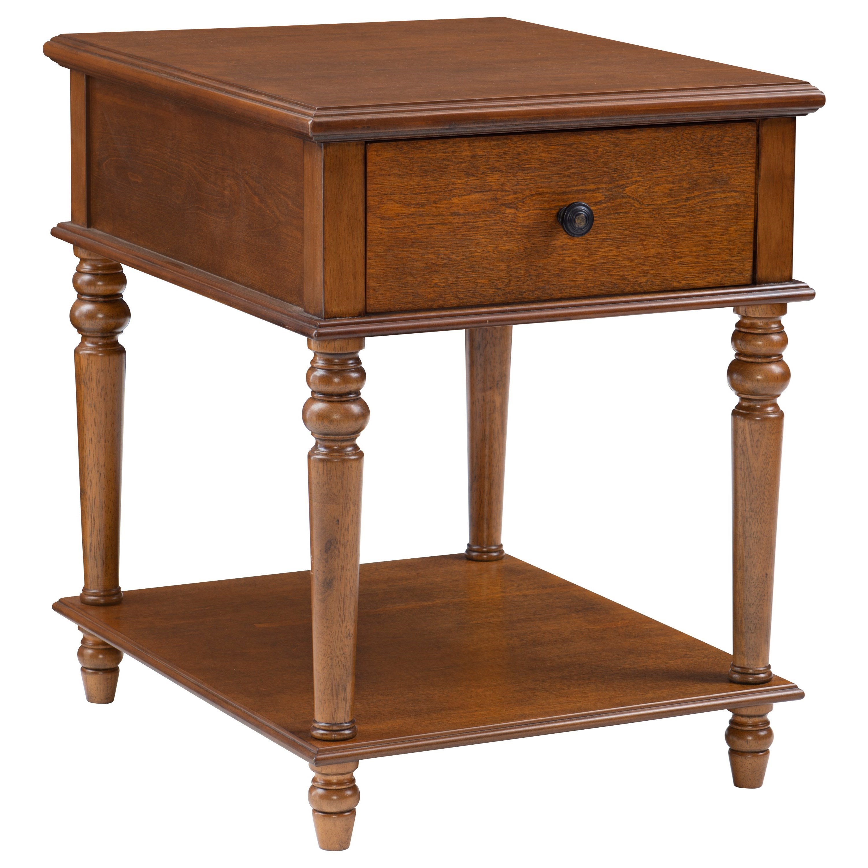 Powell McGhie Relaxed Vintage Nightstand with Drawer Value City