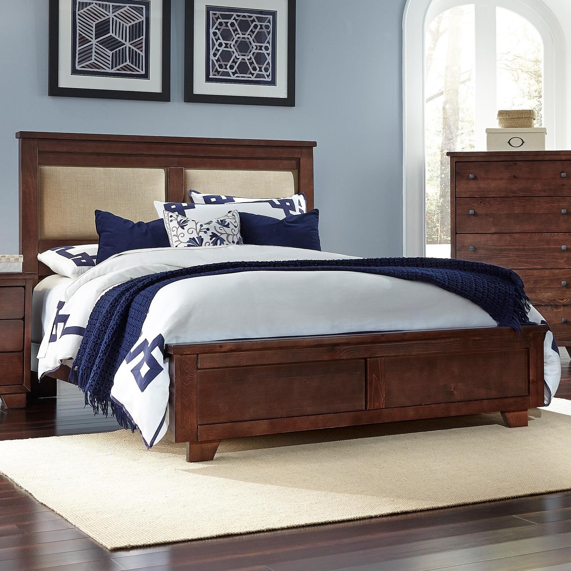 Progressive Furniture Diego Queen Upholstered Bed Find Your Furniture Upholstered Beds