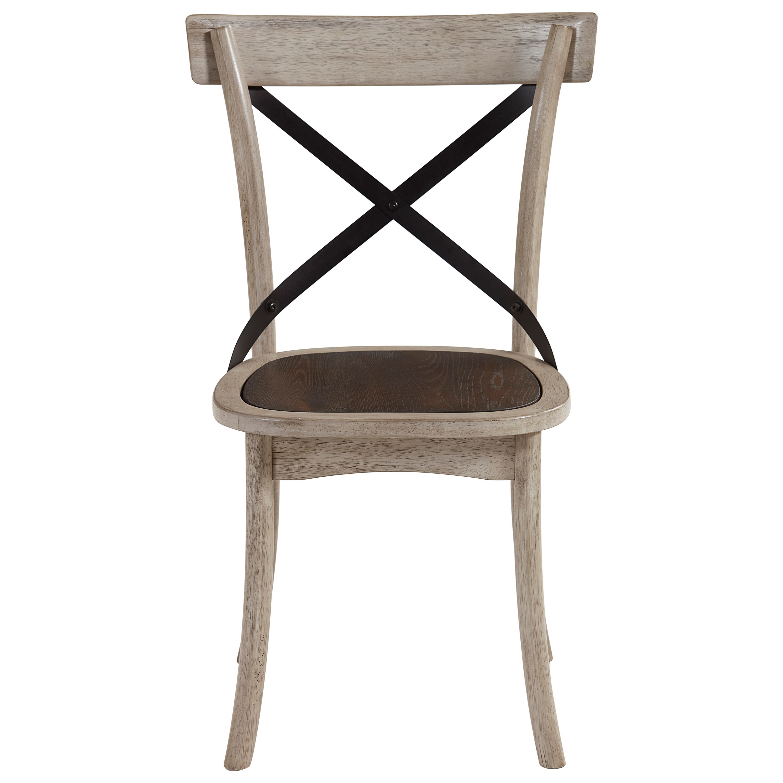 Progressive Furniture Winslet Transitional XBack Dining Chair with