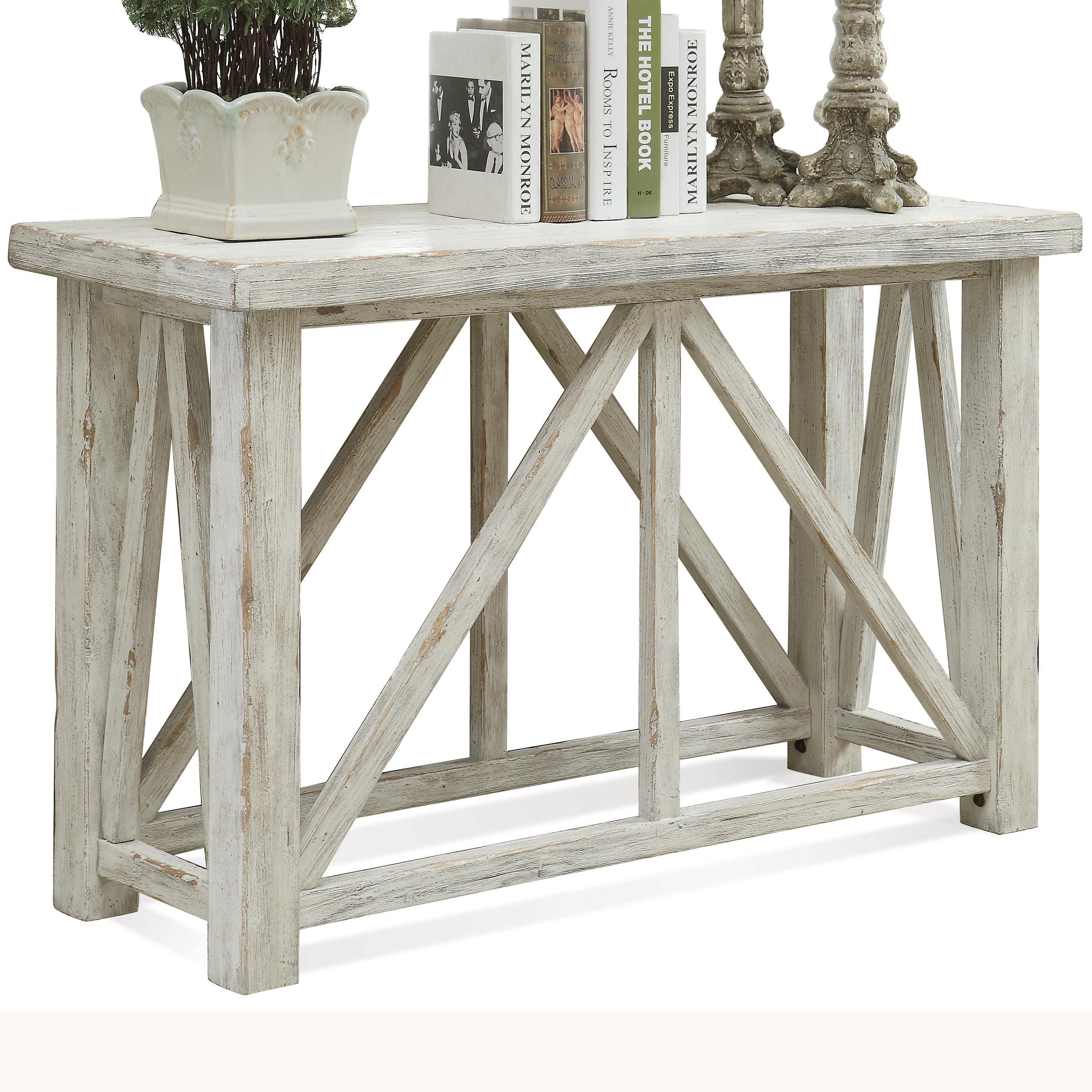 Riverside Furniture Aberdeen Sofa Table with Block Feet Jacksonville