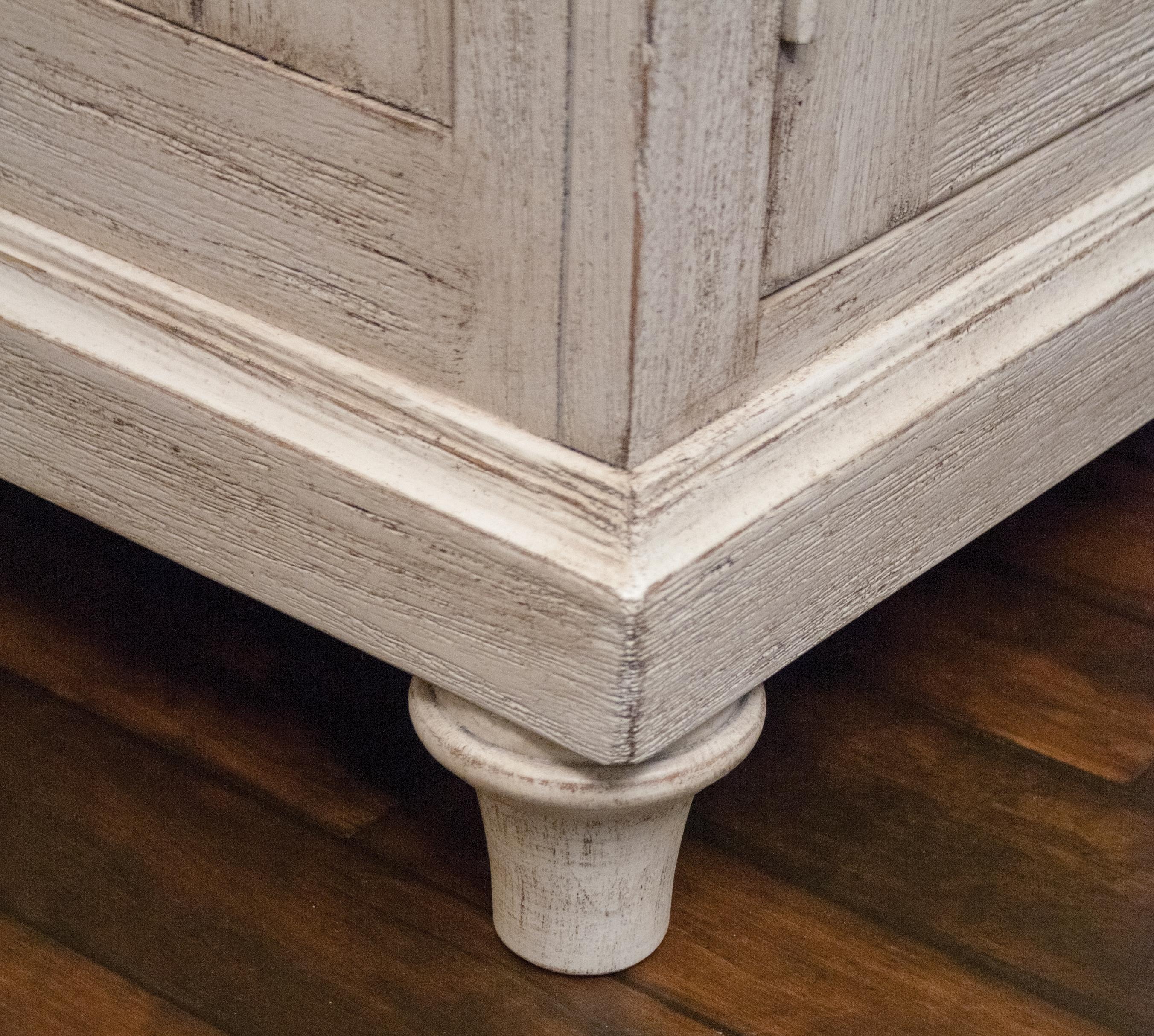 Riverside Furniture Aberdeen Weathered Server w/ Drawers and Doors