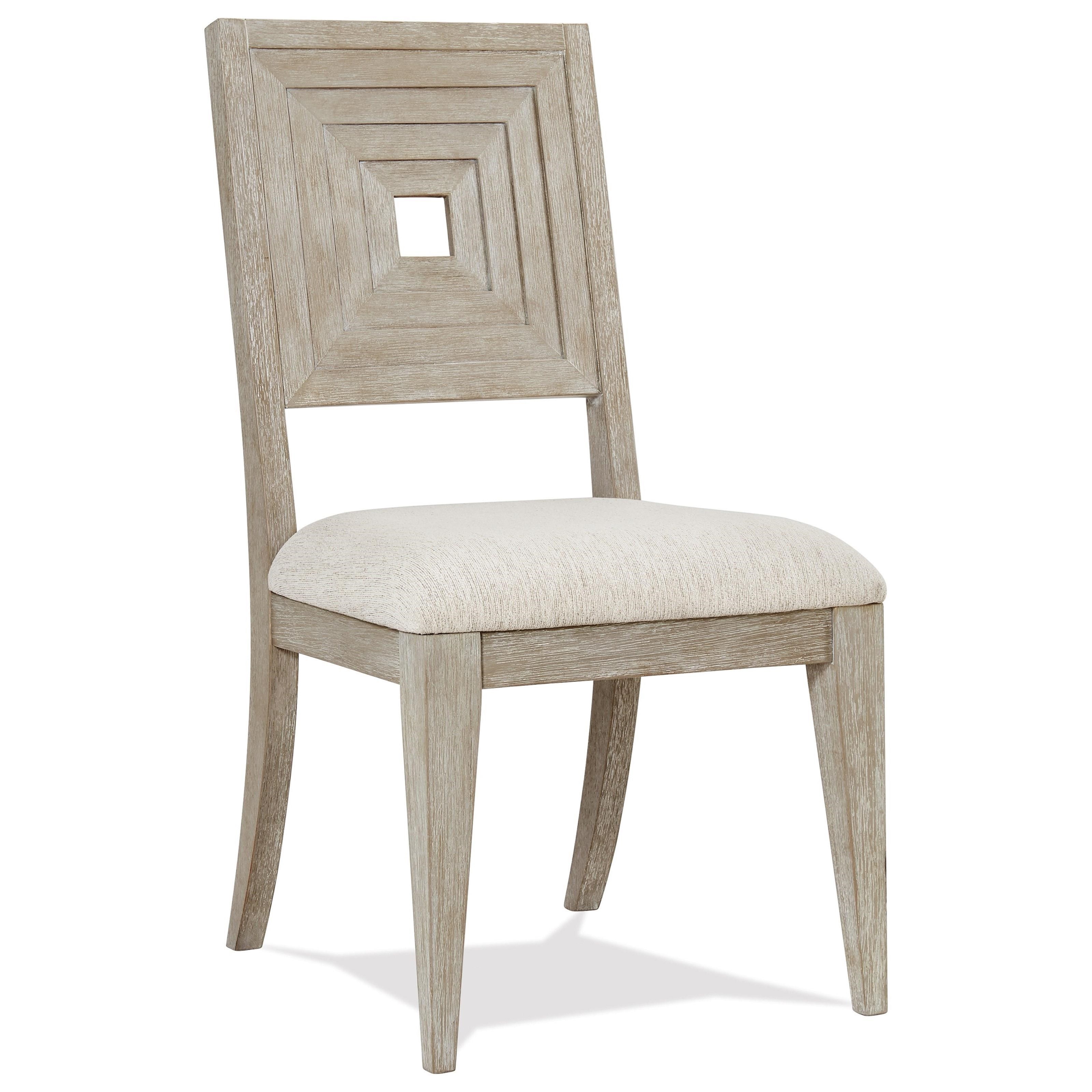 Riverside Furniture Cascade Uph WoodBk Sid Chair 2in Sheely's