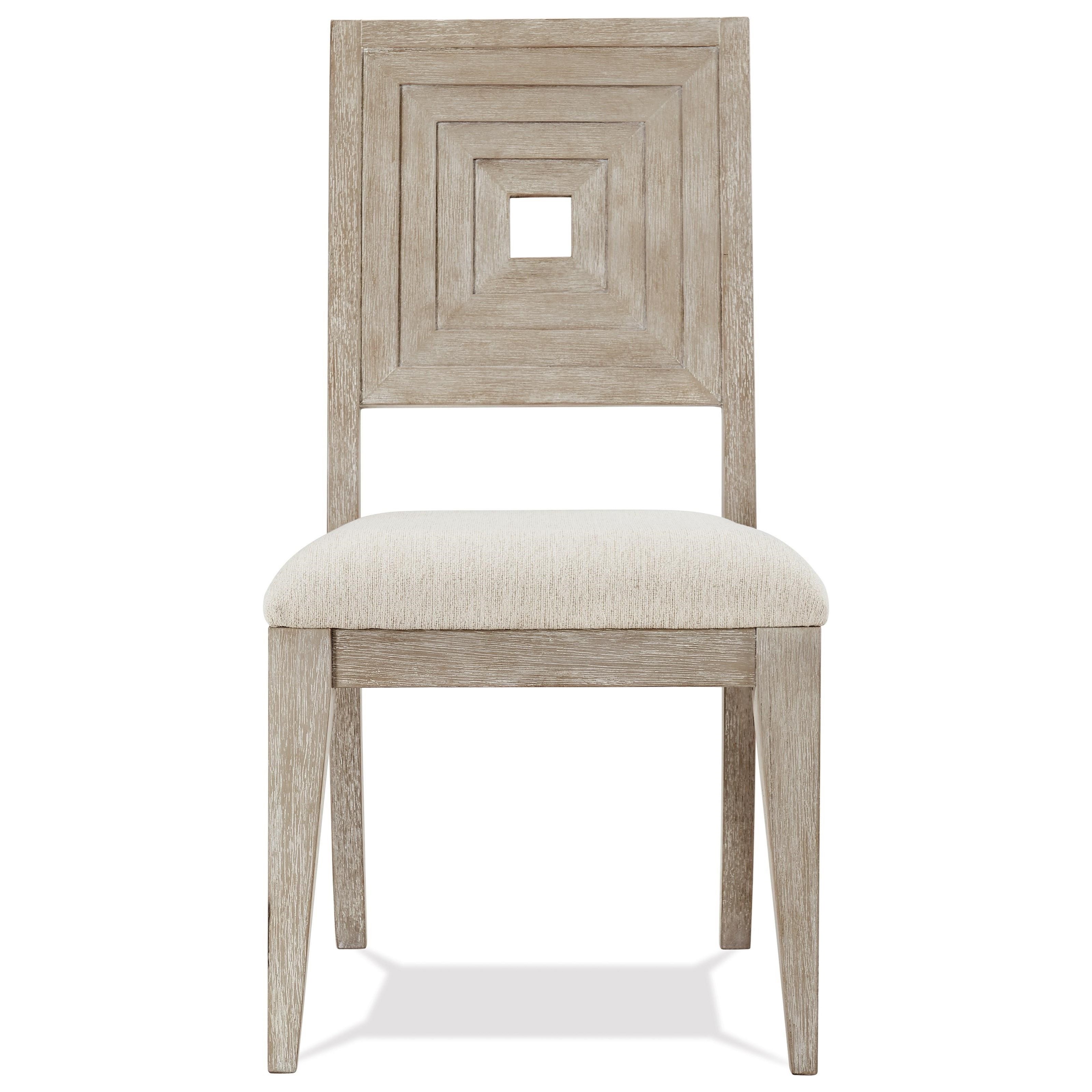 Riverside Furniture Cascade Uph WoodBk Sid Chair 2in Sheely's