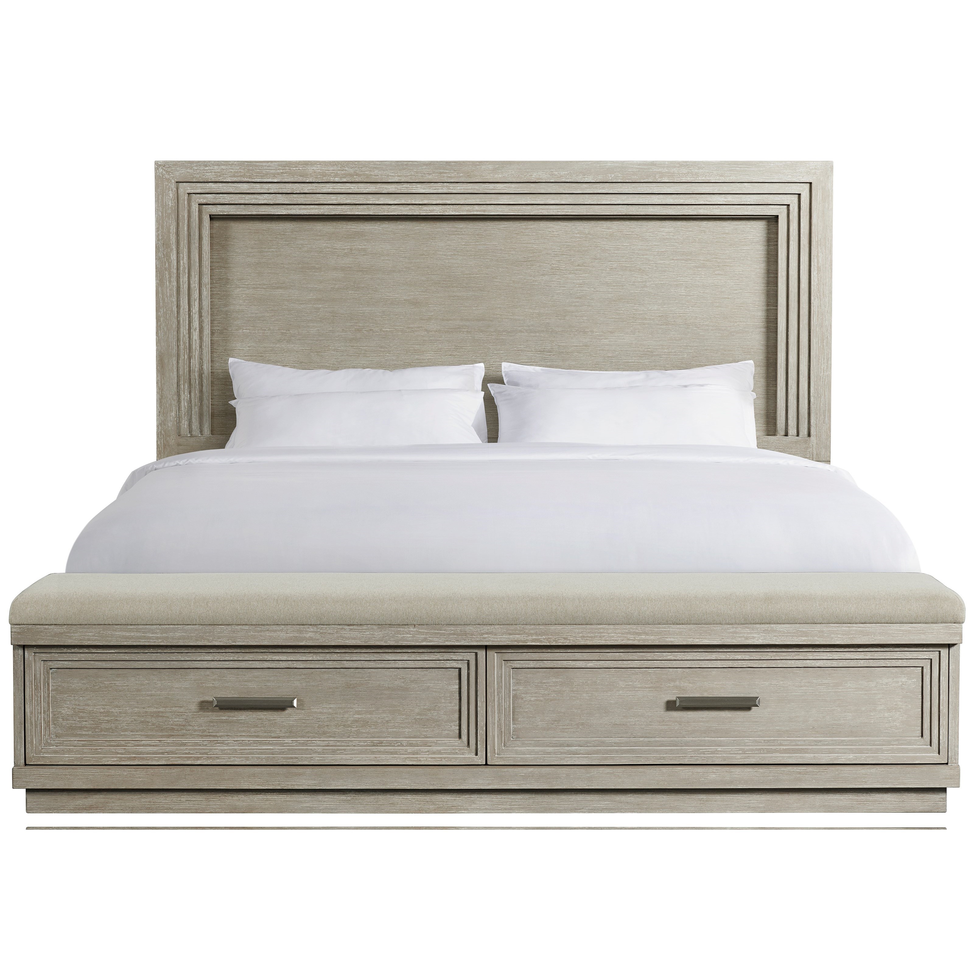 Riverside Furniture Cascade Contemporary Queen Illuminated Panel
