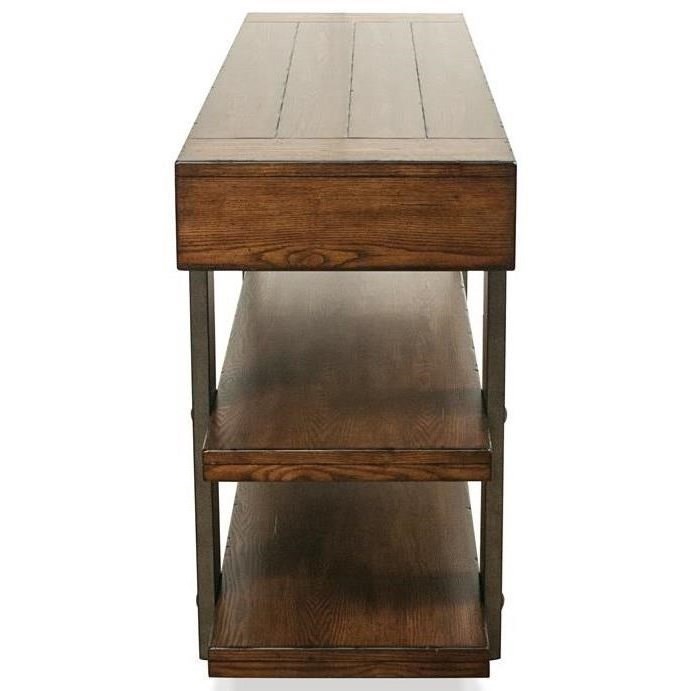 Riverside Furniture Ingram Urban Rustic 1 Drawer Sofa Table Howell