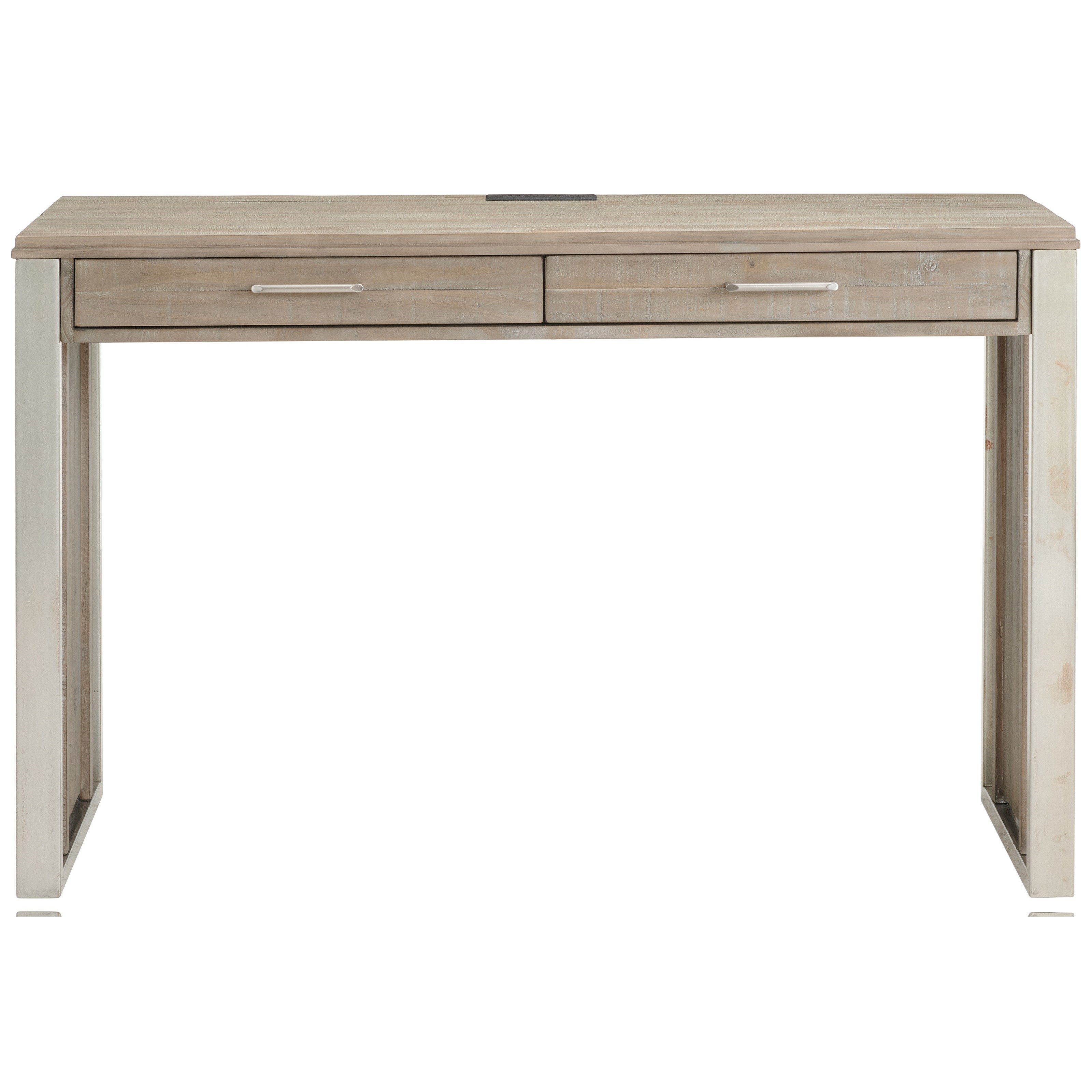 Riverside Furniture Intrigue Contemporary Rustic Table Desk