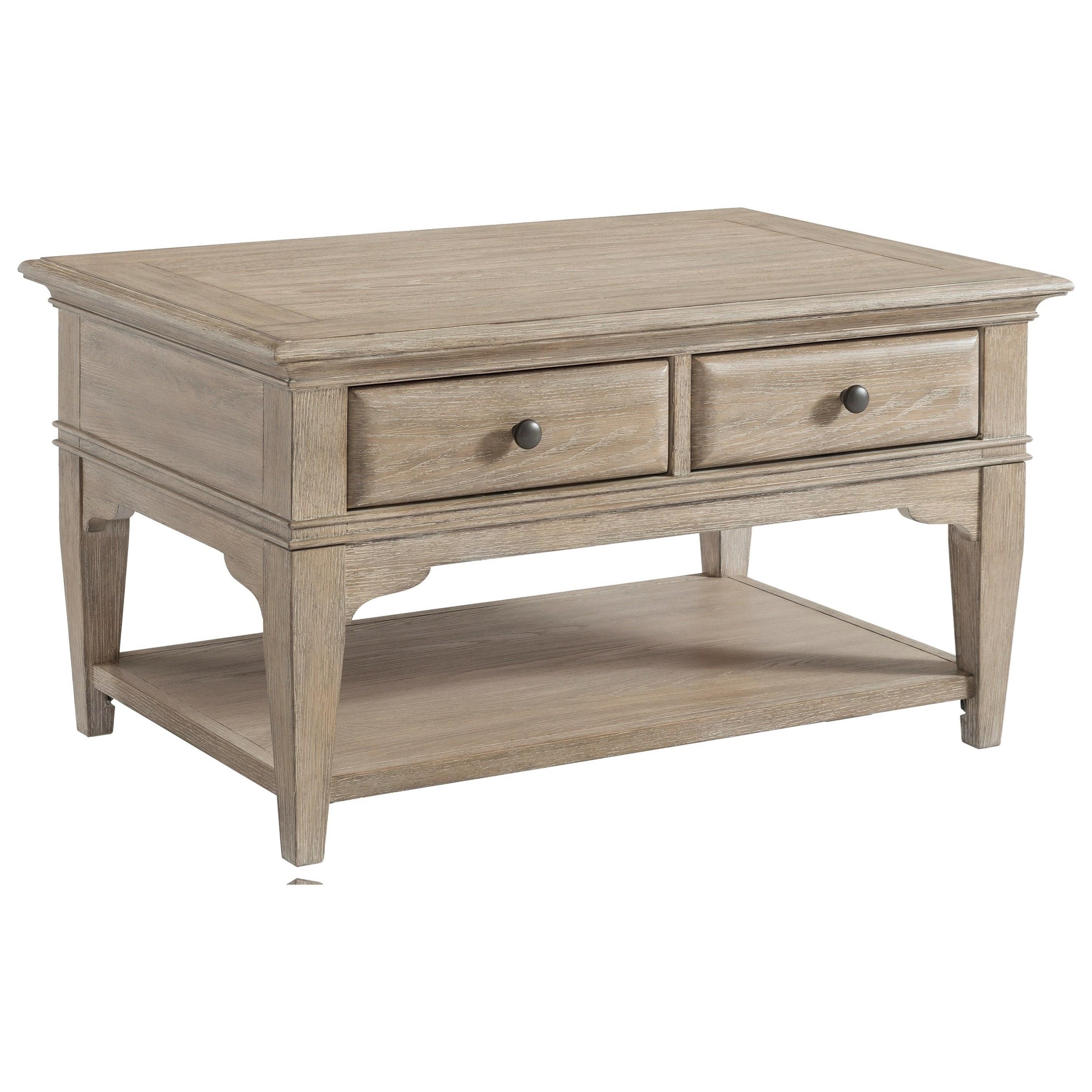 Riverside Furniture Myra Small Leg Coffee Table with Removable Casters Find Your Furniture