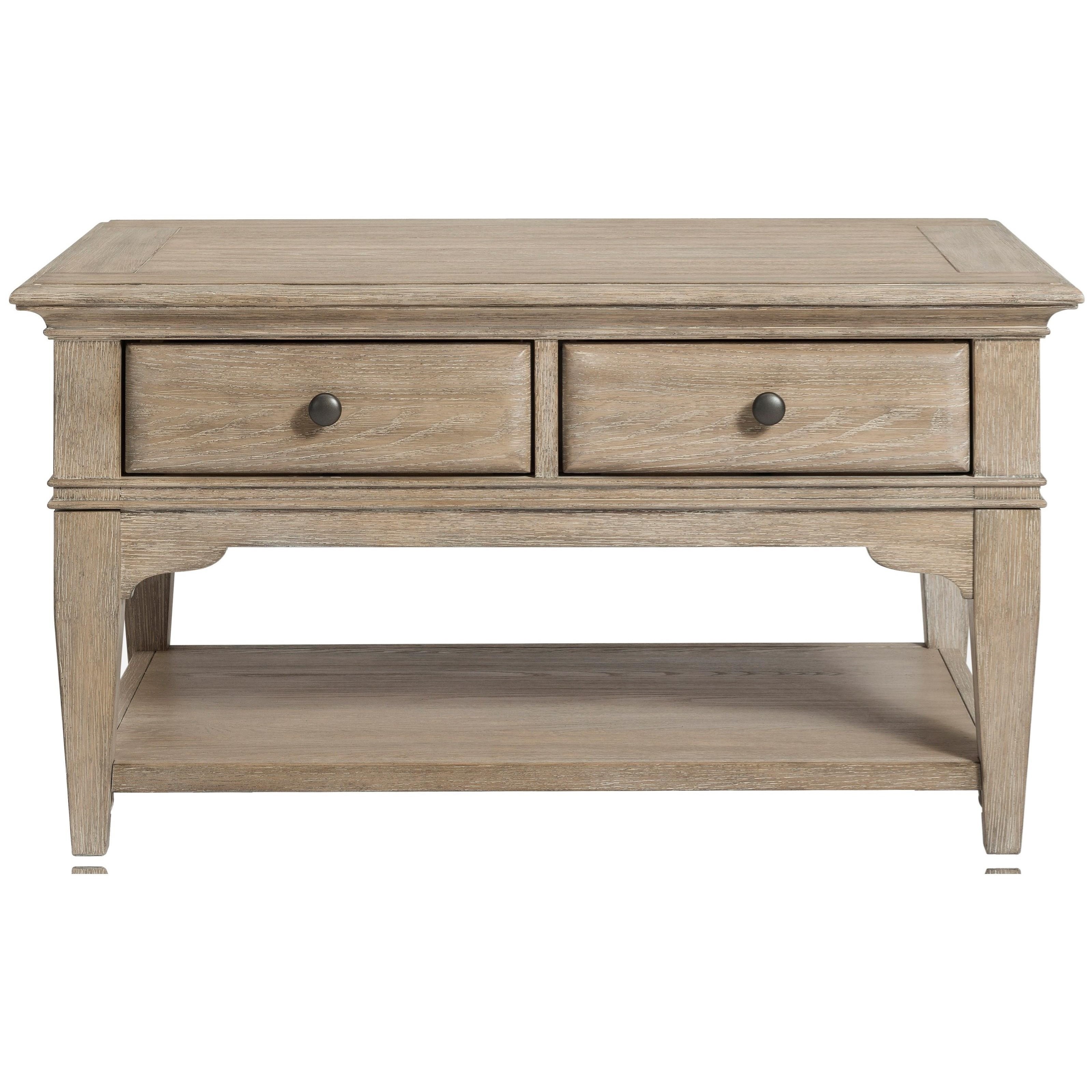 Riverside Furniture Myra Small Leg Coffee Table with Removable Casters Find Your Furniture