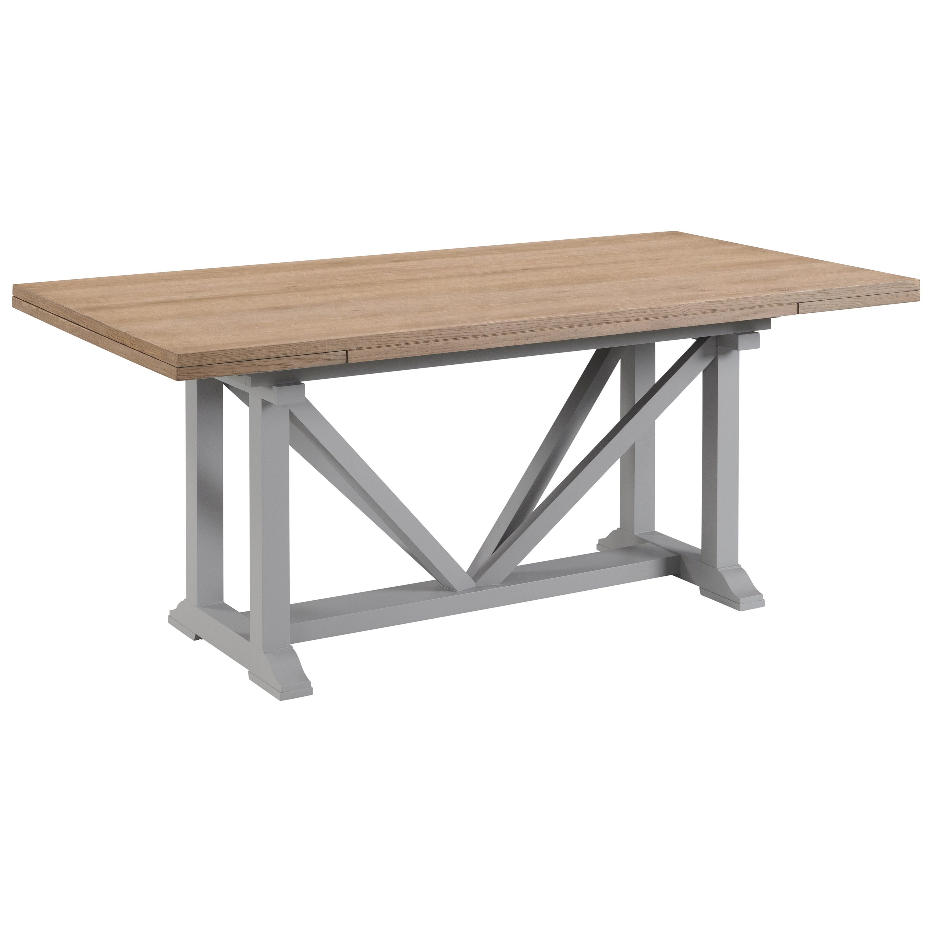 Riverside Furniture Osborne 200340418 Modern Farmhouse Rectangle Dining Table Baer's Furniture