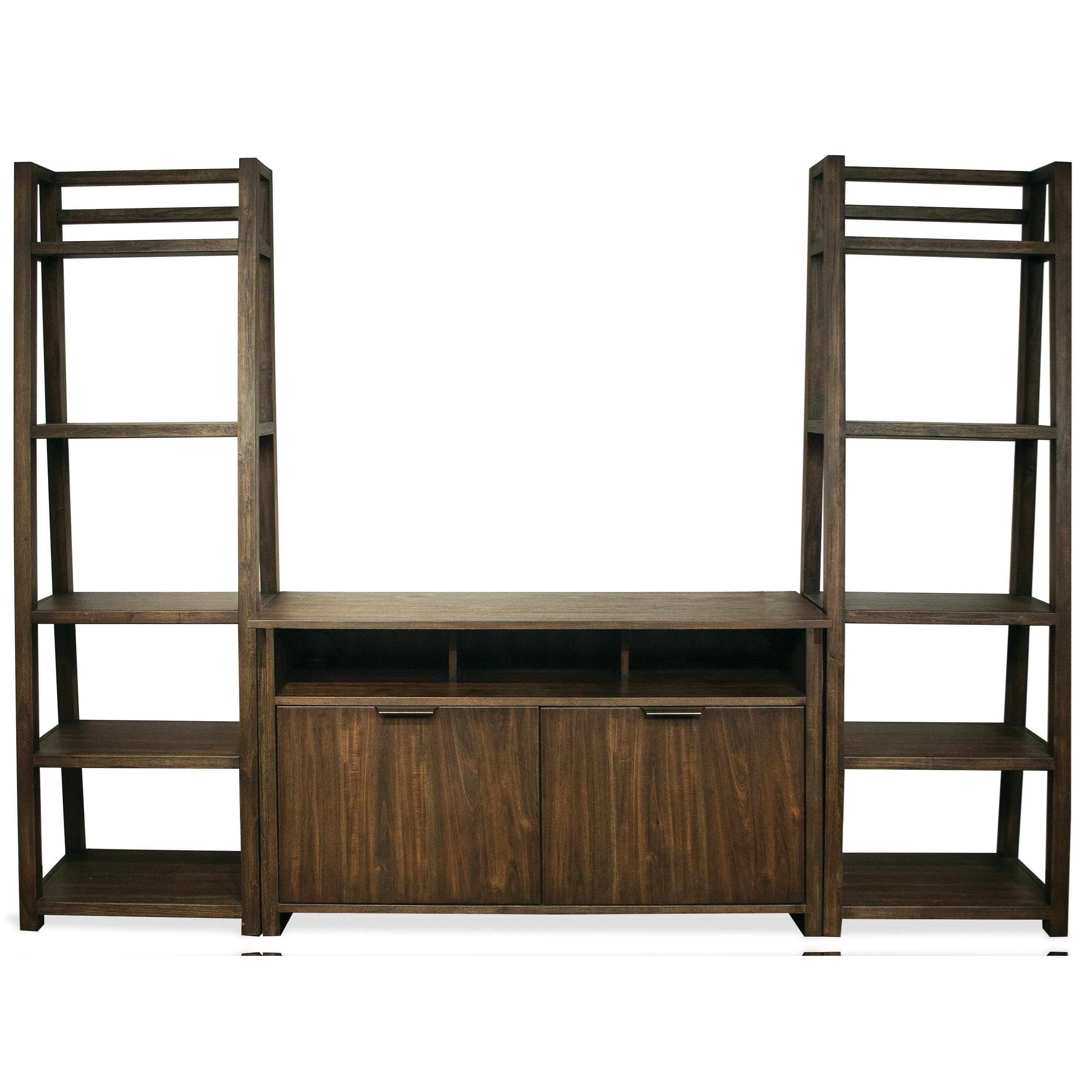 Riverside Furniture Perspectives Entertainment Wall Unit with Console