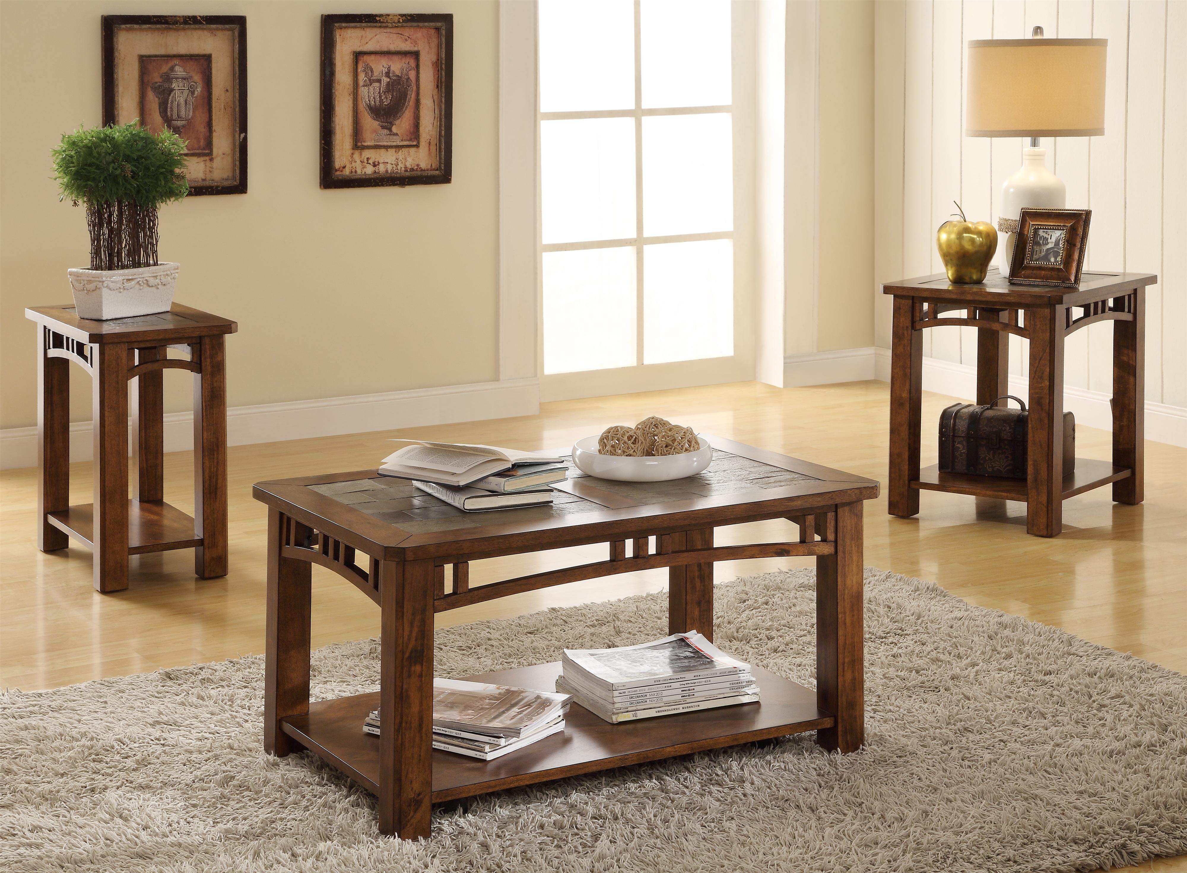 Riverside Furniture Preston Coffee Table w/ Casters Value City