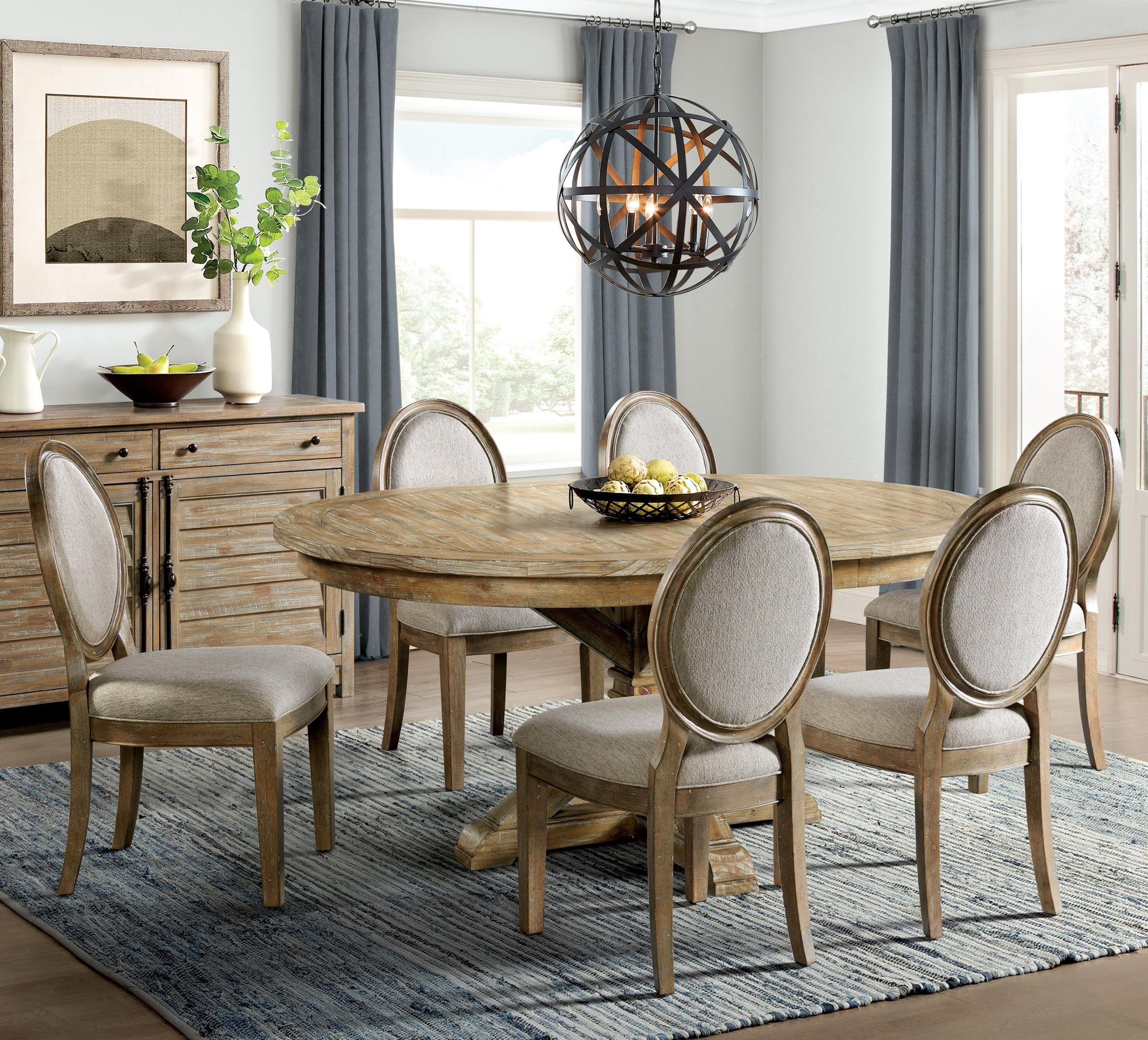 Riverside Furniture Sonora 7Piece Dining Table Set Jacksonville
