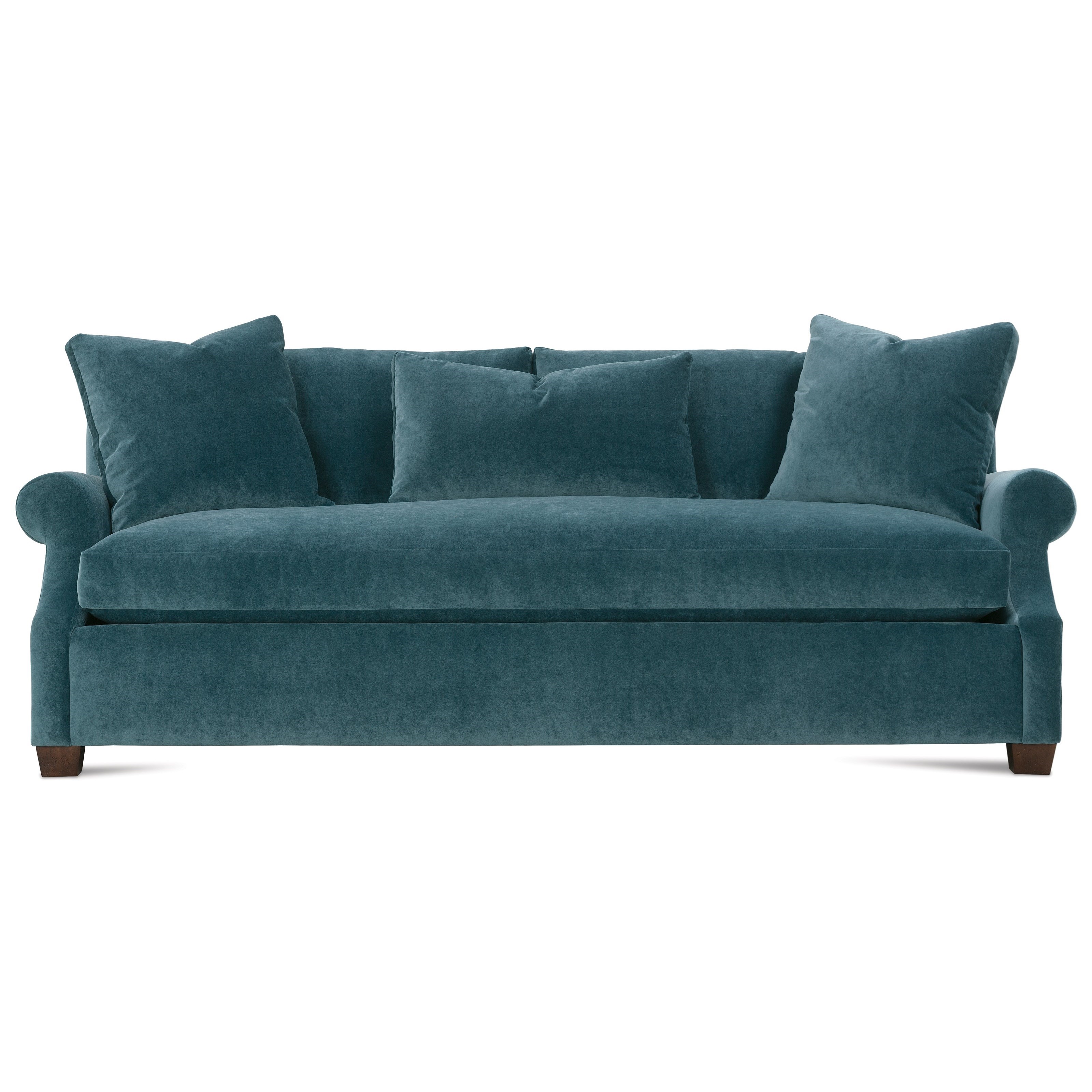 RB by Rowe Bristol Contemporary 85'' Sofa with Bench Cushion Belfort