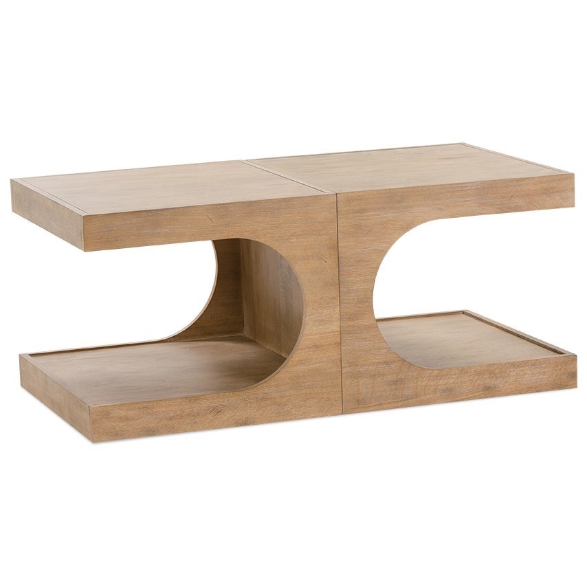 Rowe Dune Bunching Cocktail Table with Rift Cut Oak Veneer Belfort