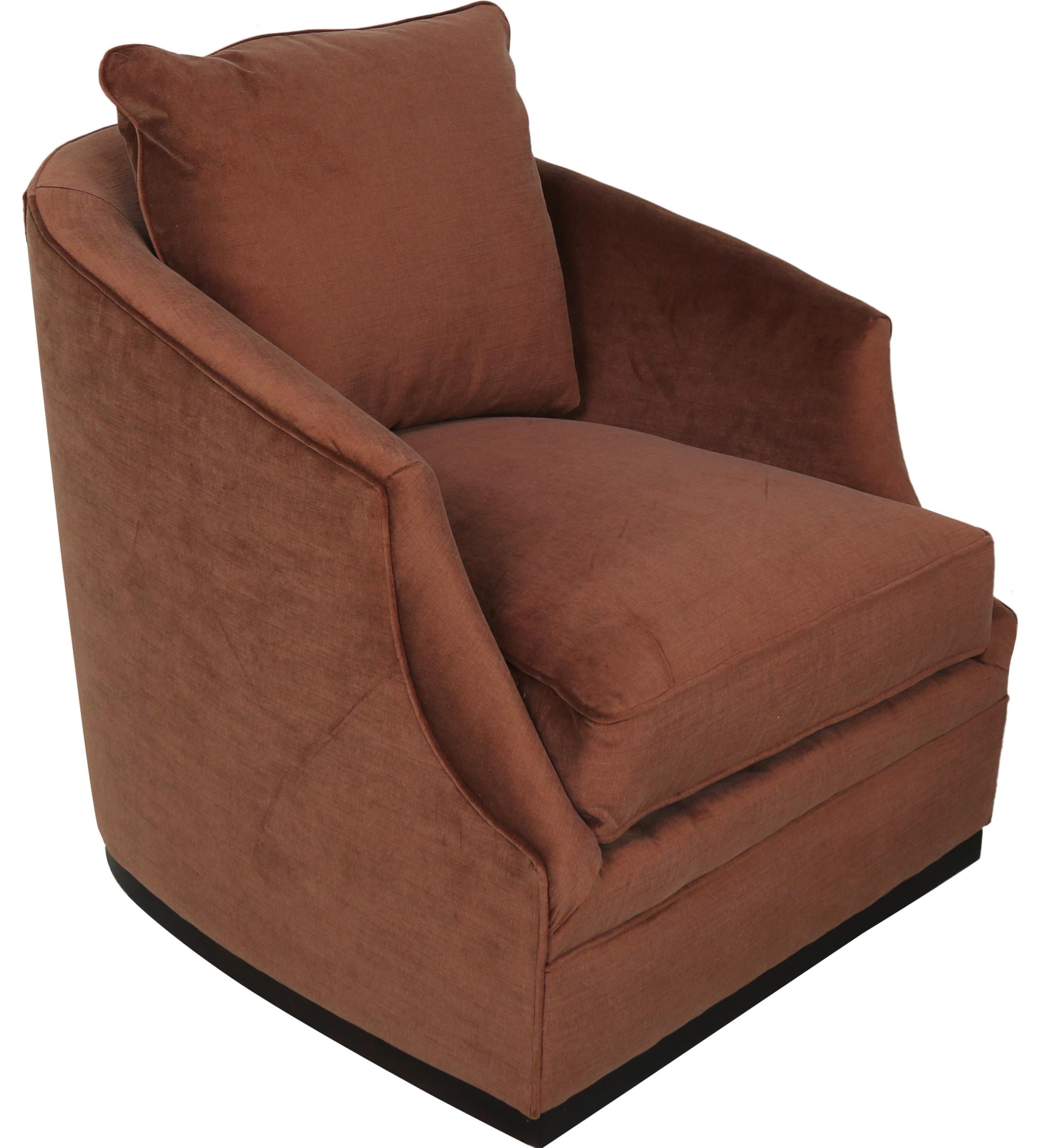 Rowe Emmerson Contemporary Customizable Upholstered Swivel Chair