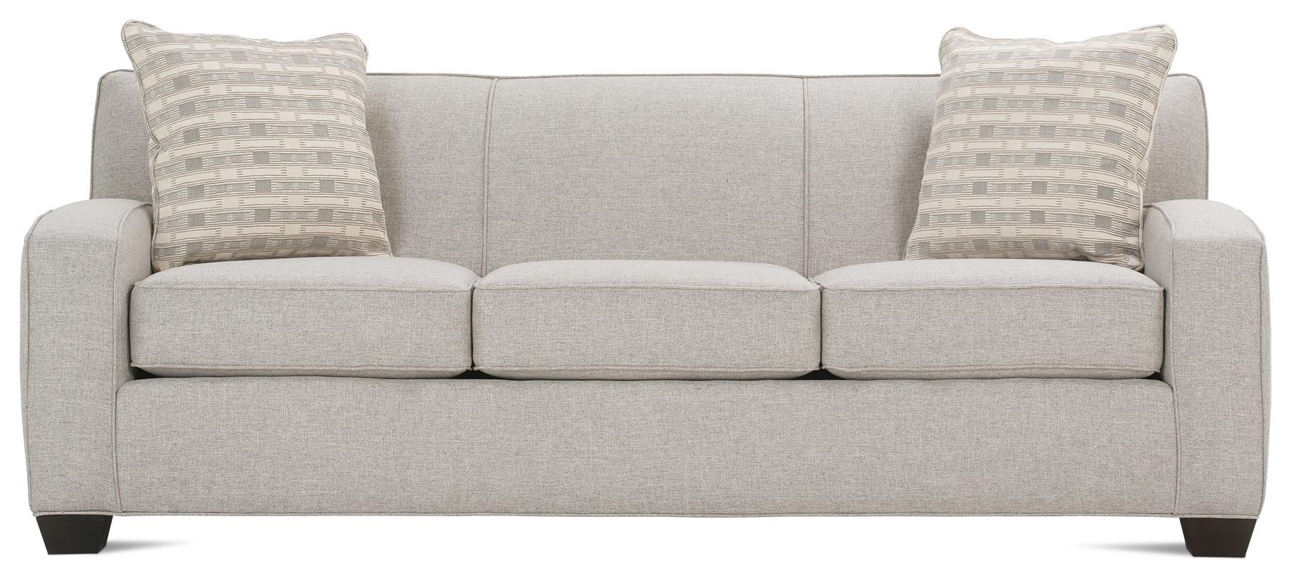 Rowe Horizon Transitional Sofa with Wood Legs Sprintz Furniture Sofas