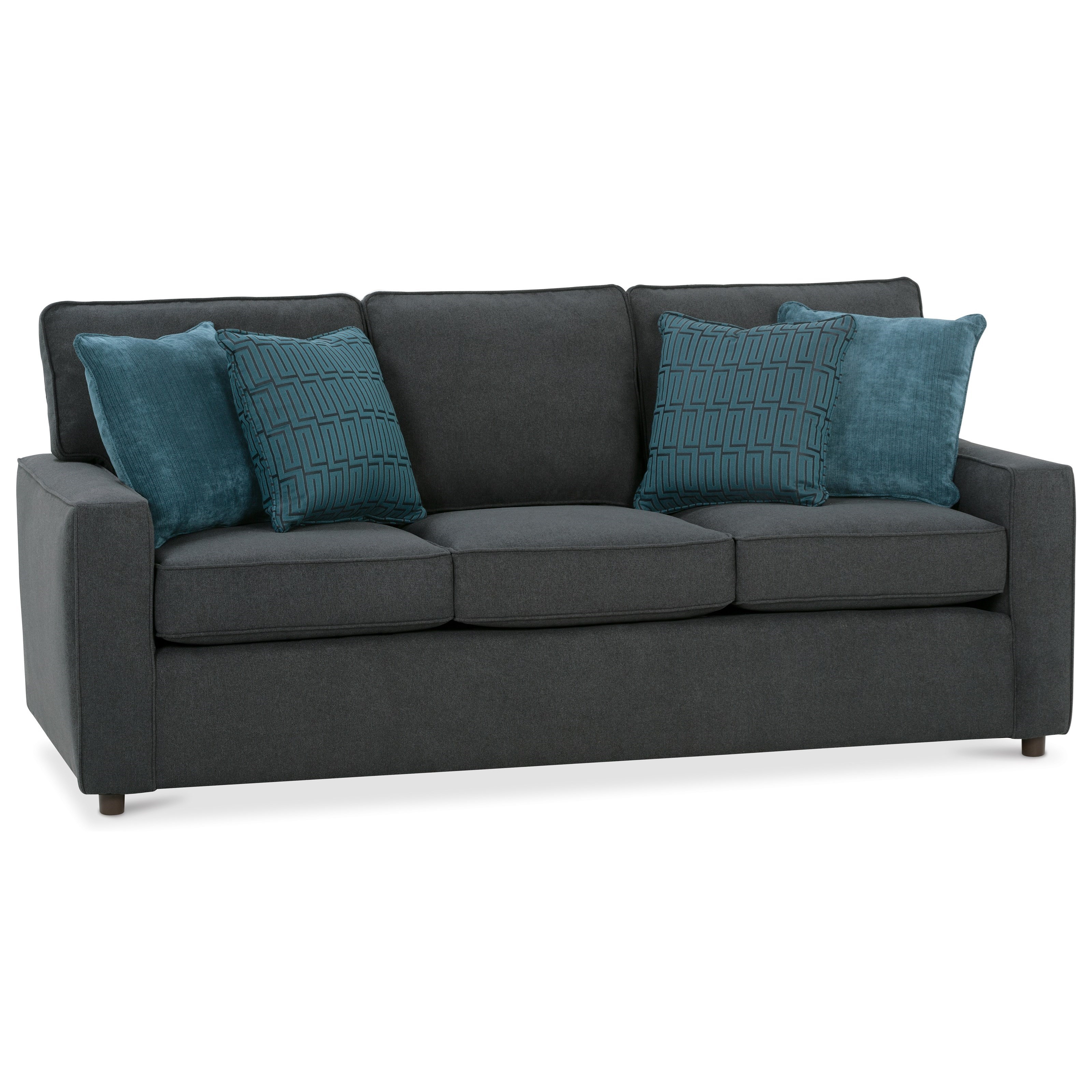 Rowe Monaco D180000 Mini Upholstered Sofa Becker Furniture World Sofas