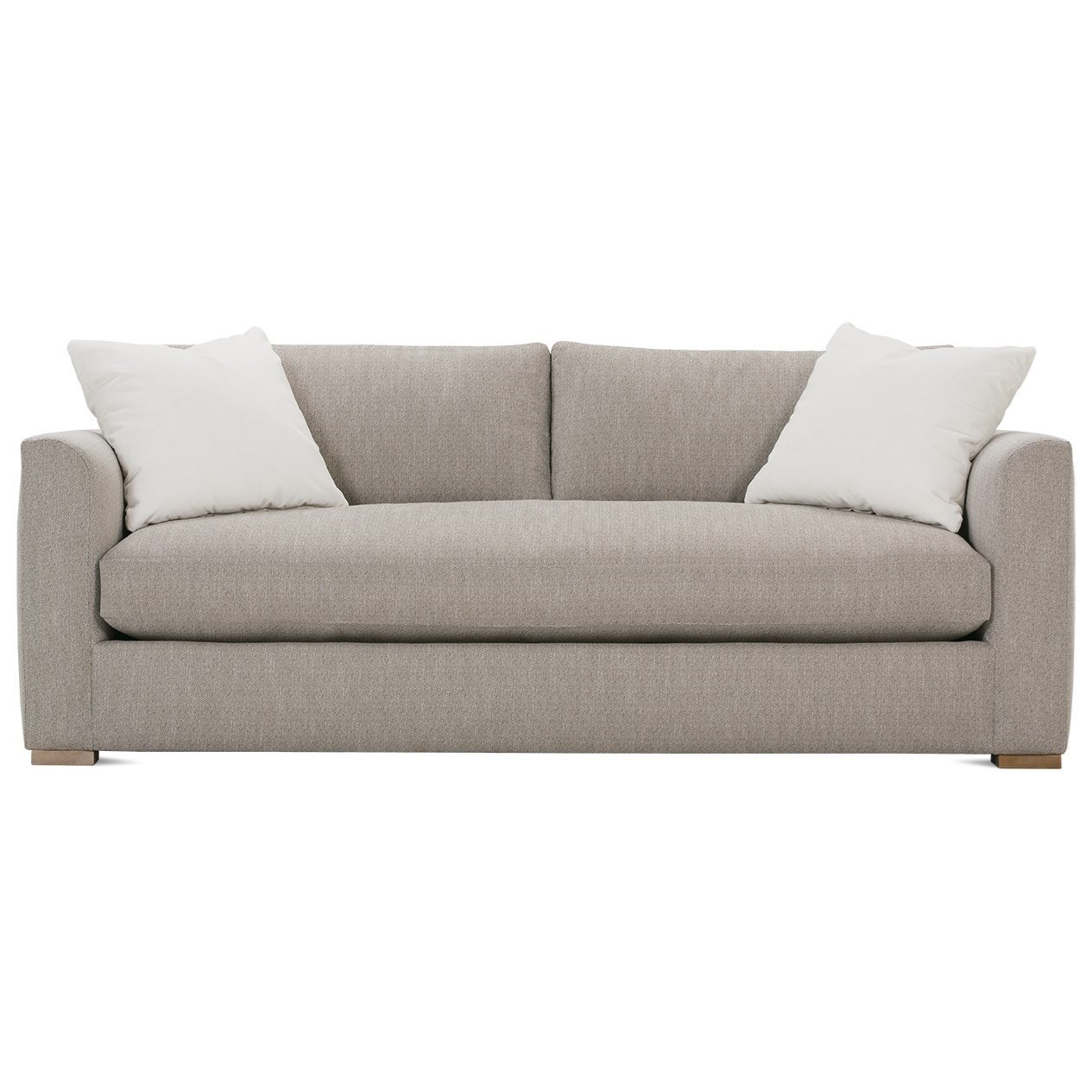 Rowe Derby Transitional Sofa with Tapered Arms Bullard Furniture Sofas
