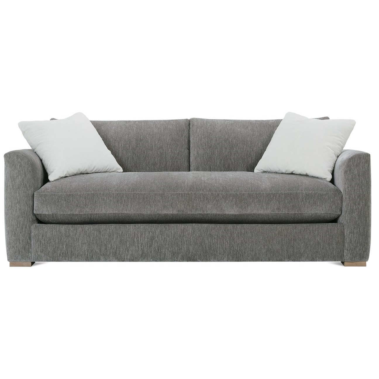 Rowe Derby Transitional Sofa with Tapered Arms Steger's Furniture Sofas