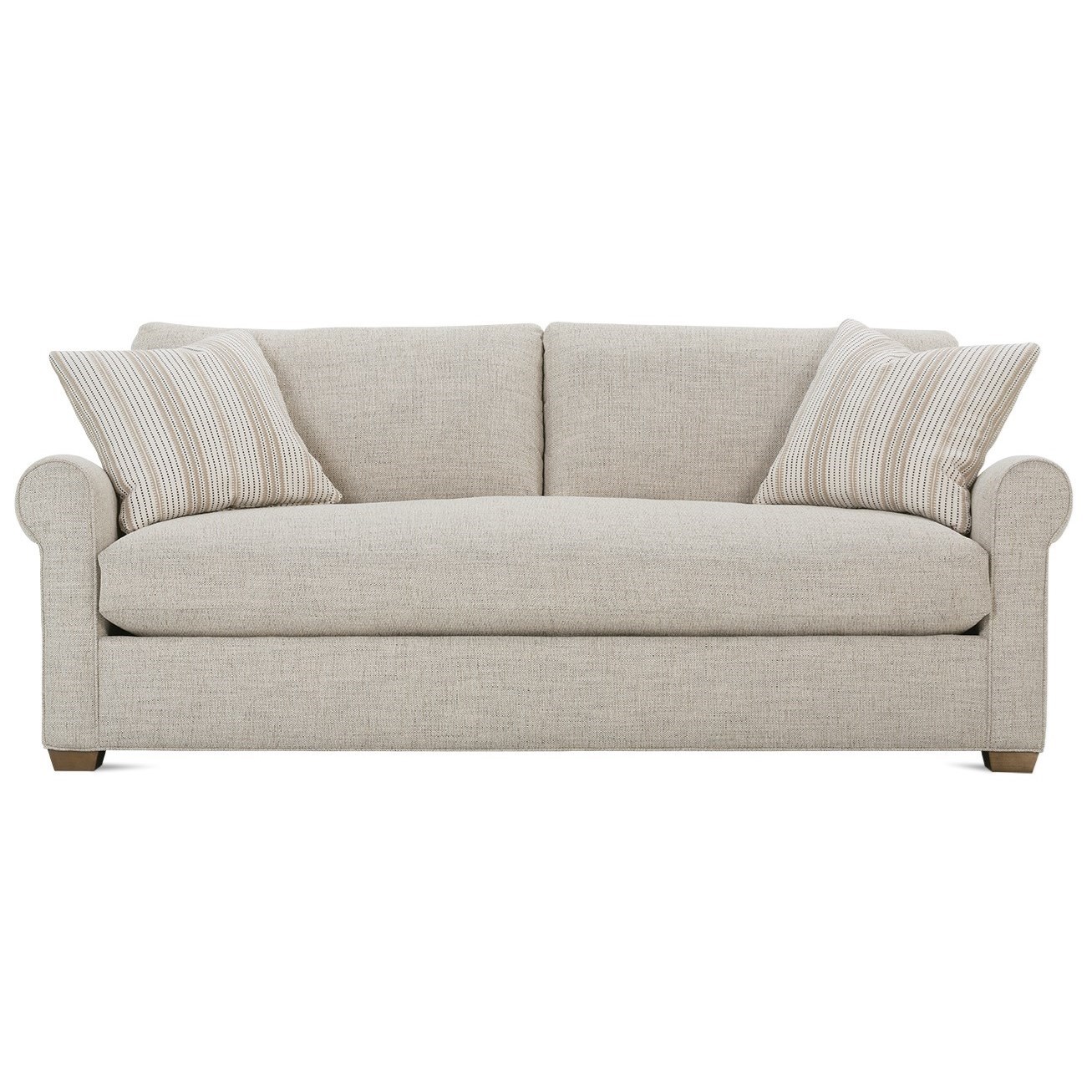 Rowe Aberdeen P603022 Transitional Sofa with Rolled Arms Esprit
