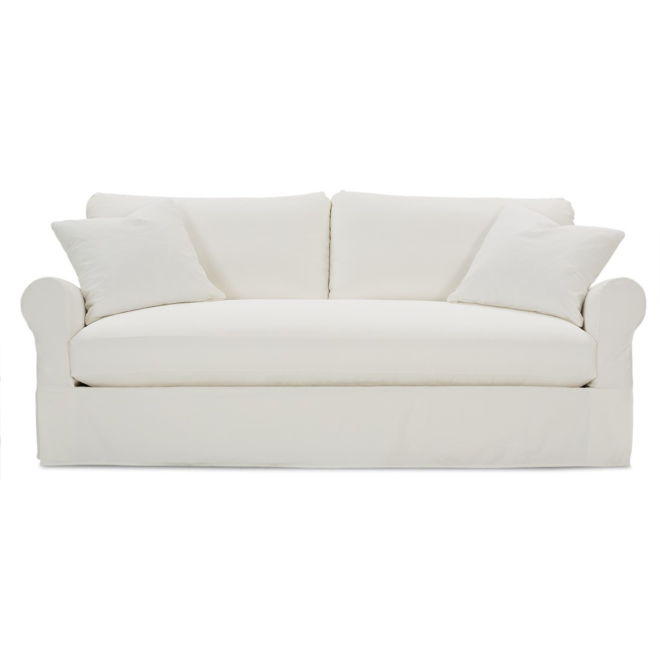 Rowe Aberdeen P603SLIP022 Transitional Sofa with Rolled Arms and