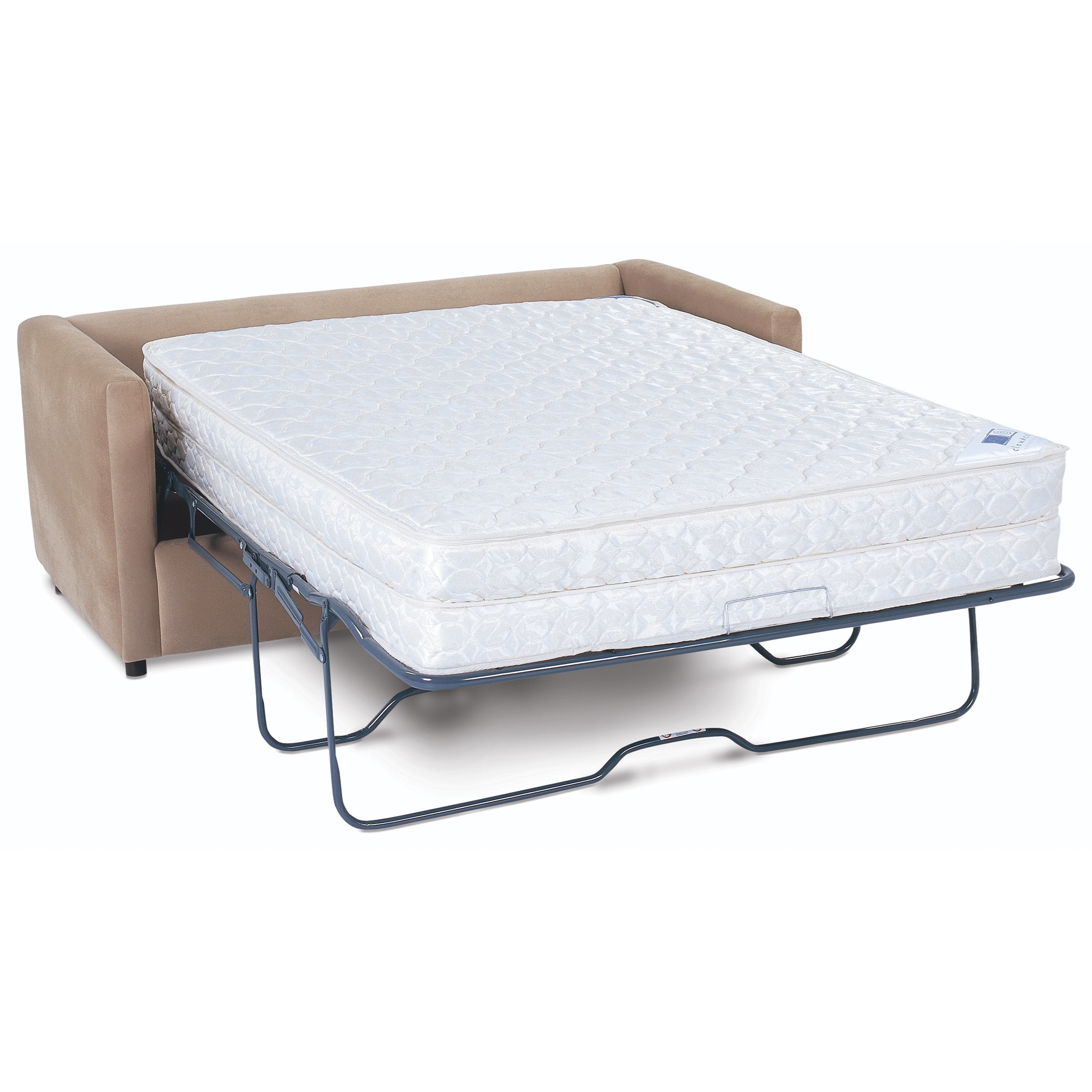 Rowe Stockdale Contemporary Two Cushion Full Sleeper Sofa Belfort