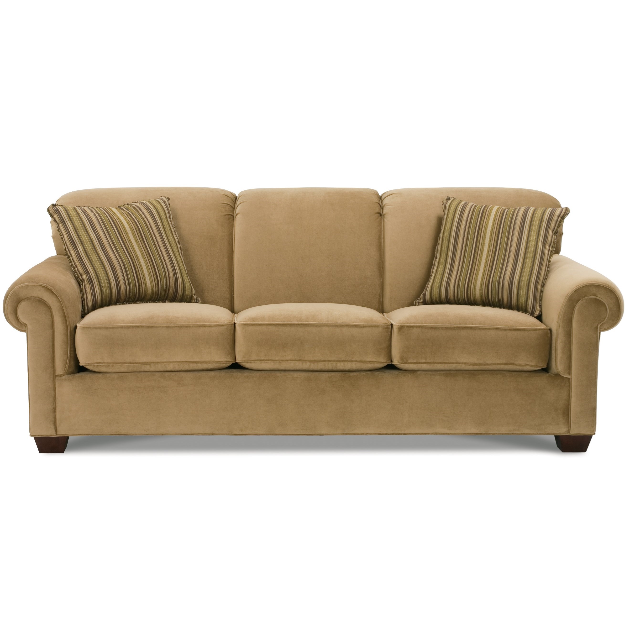 Rowe Woodrow QueenSized Sofa Sleeper Belfort Furniture Sleeper Sofas