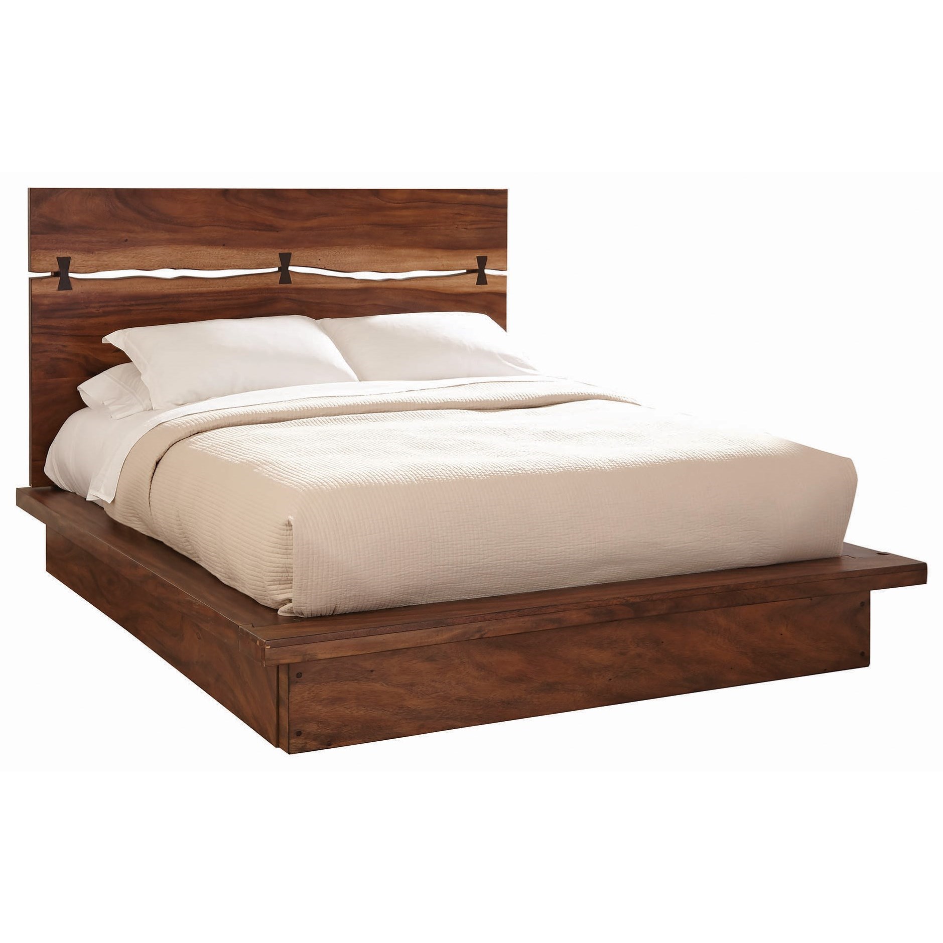 king platform bed