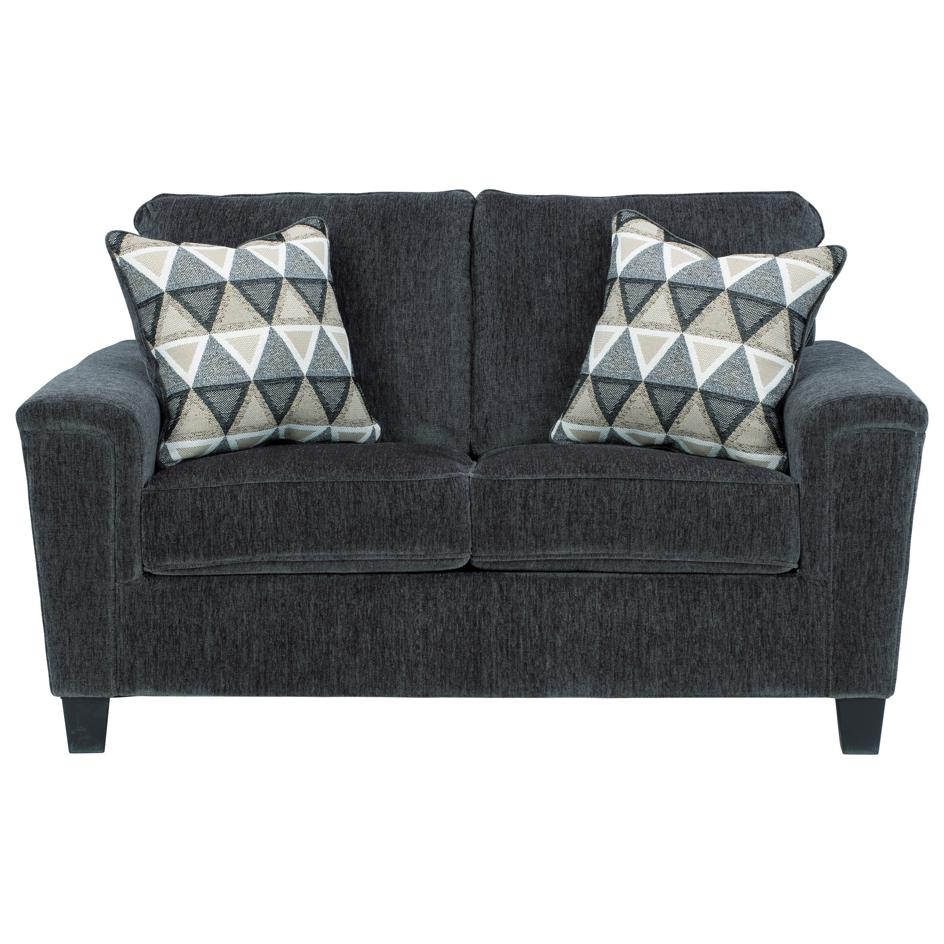 Signature Design by Ashley Abinger Contemporary Loveseat Wayside Furniture & Mattress Loveseats