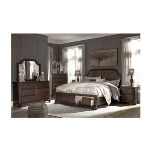 Signature Design by Ashley Adinton 5 piece queen bedroom ...