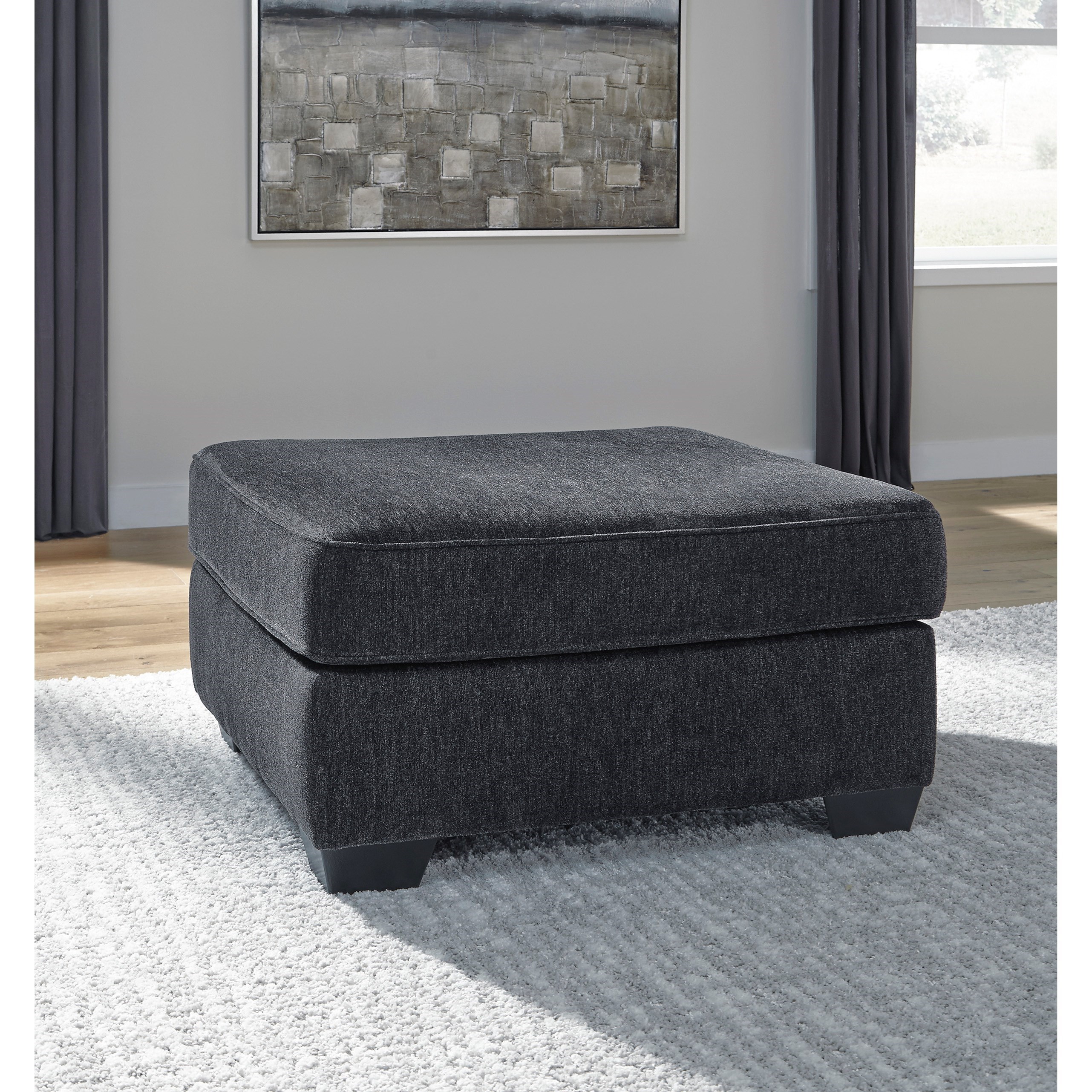 Signature Design by Ashley Altari Oversized Accent Ottoman Royal