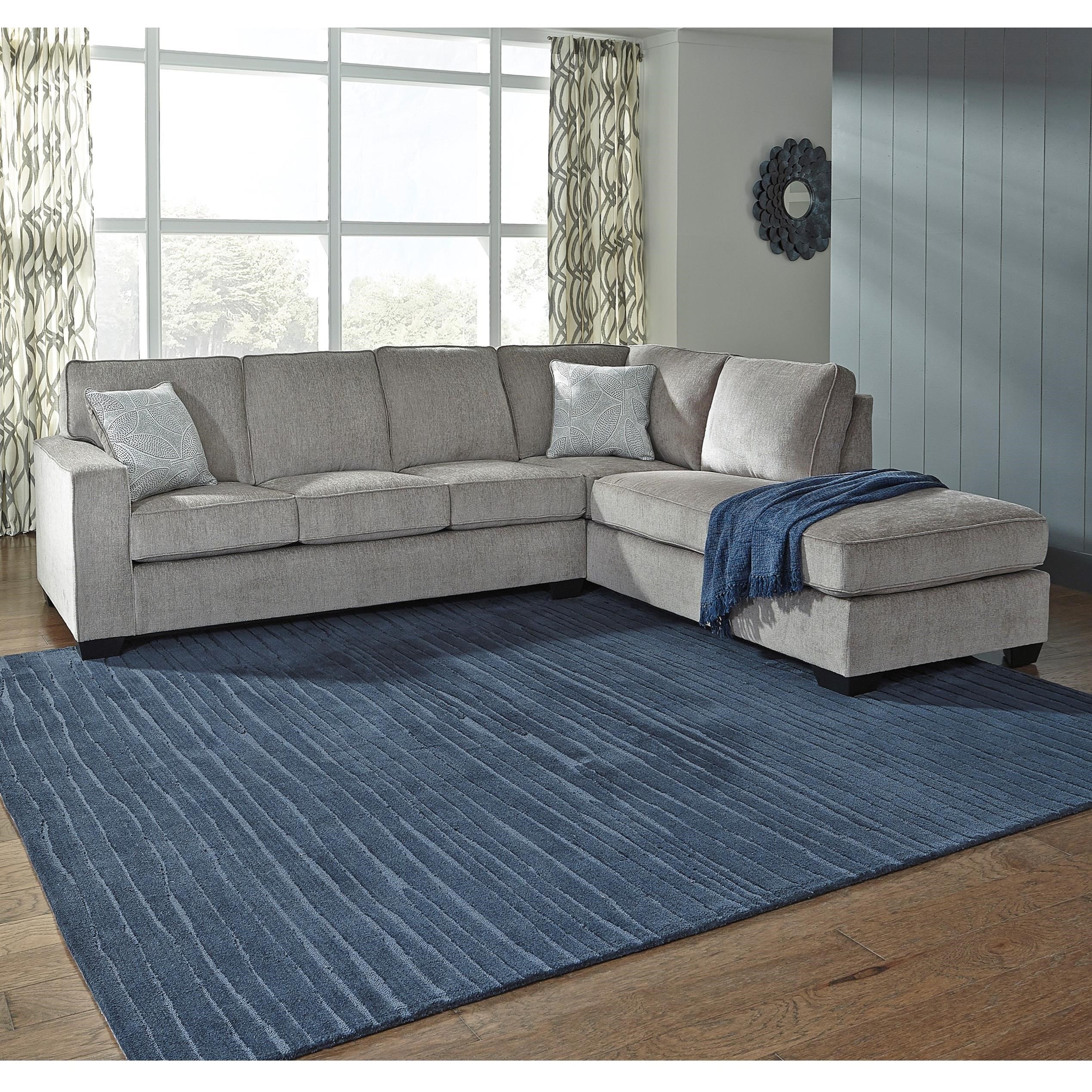 Signature Design by Ashley Altari Sleeper Sectional with Chaise