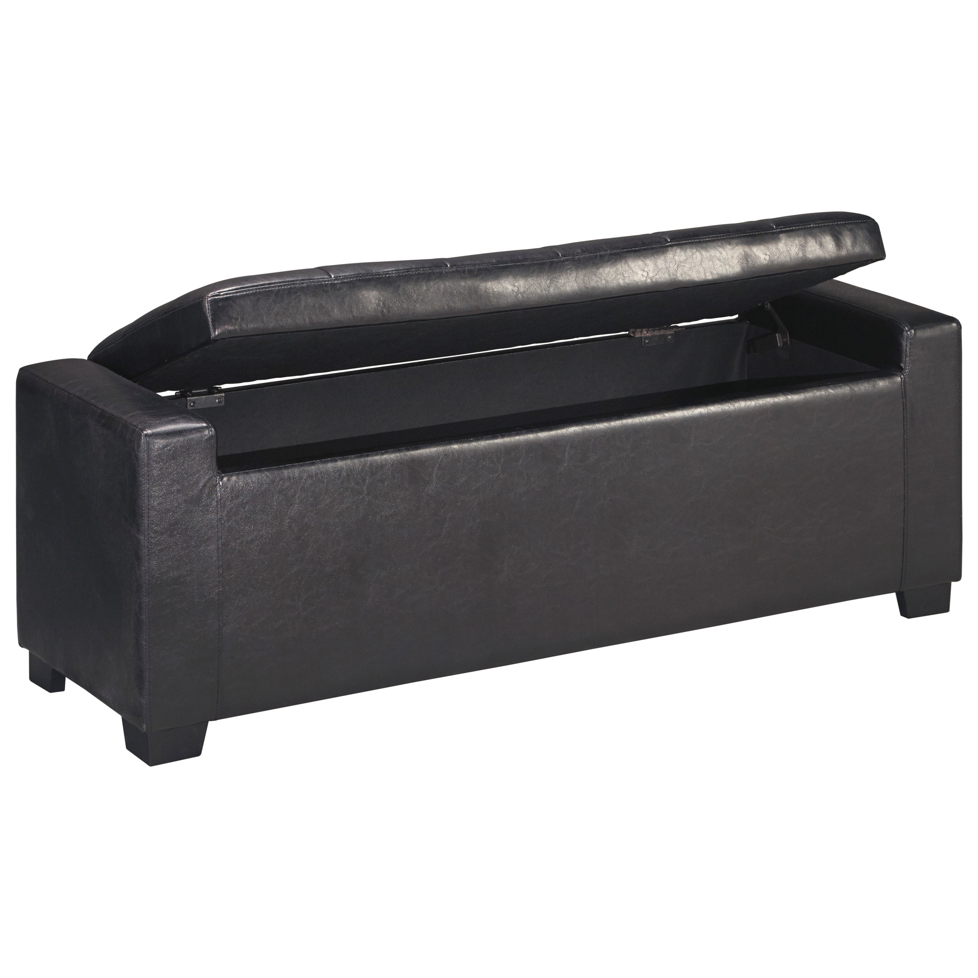 Signature Design by Ashley Benches B010209 Upholstered Storage Bench