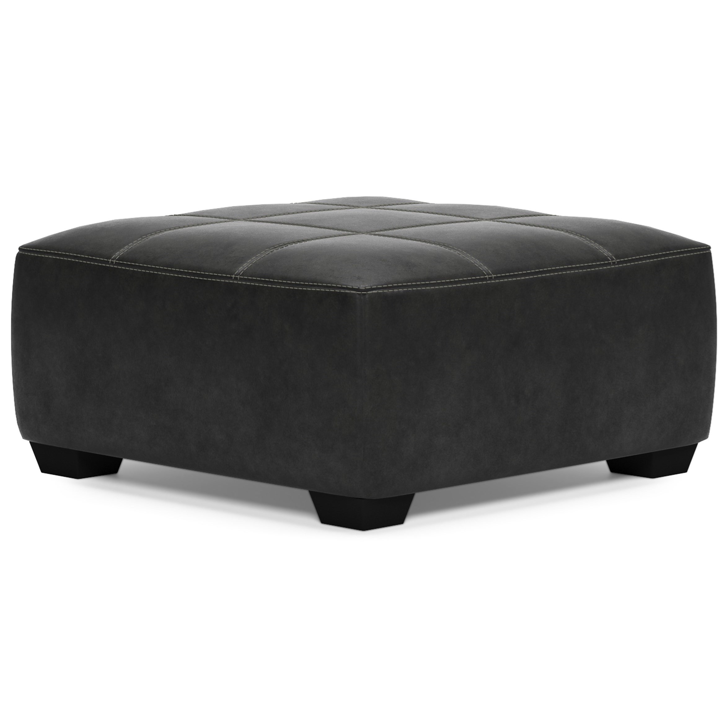 Signature Design by Ashley Bilgray Faux Leather Square Oversized Accent