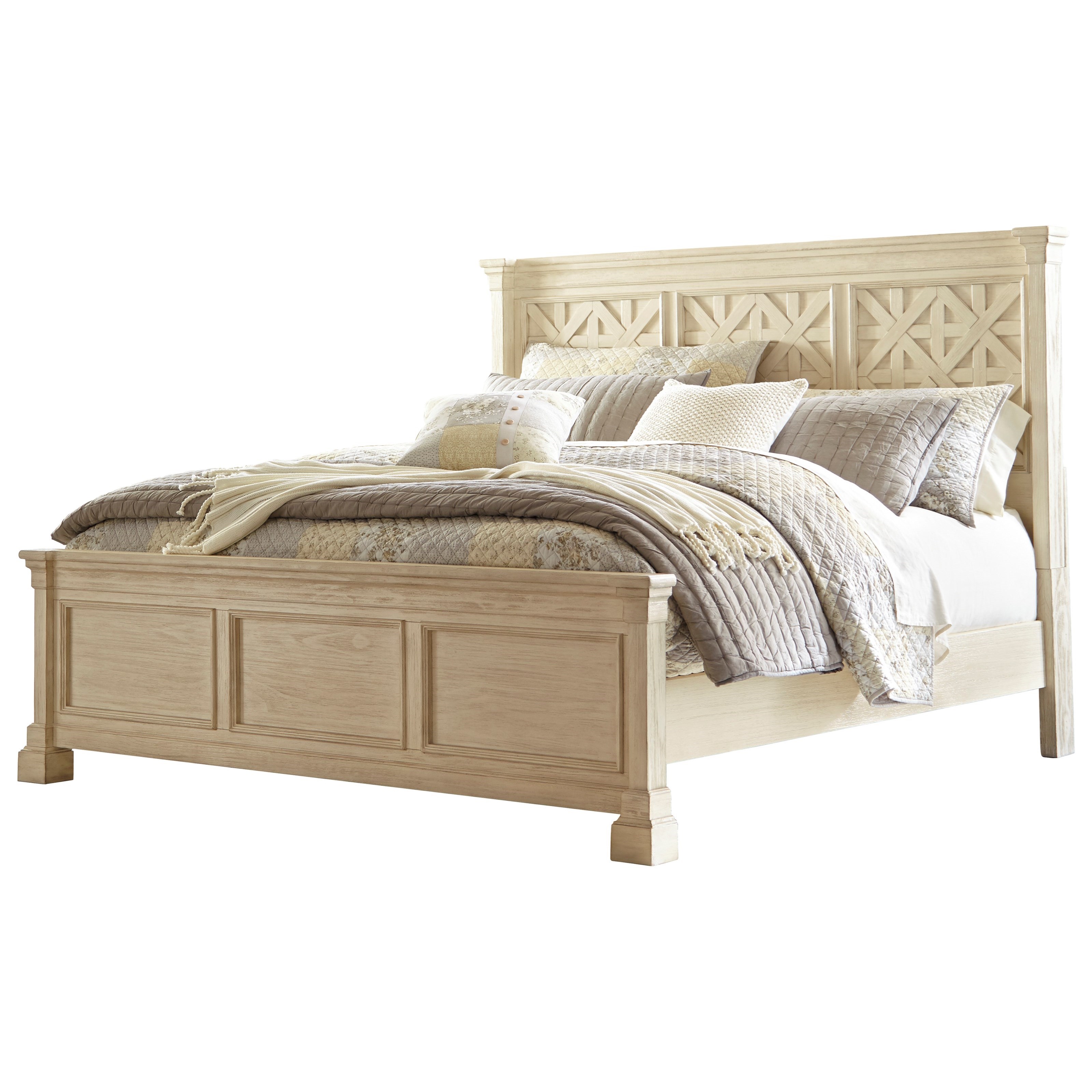 Signature Design by Ashley Bolanburg 503277043 Queen Panel Bed with