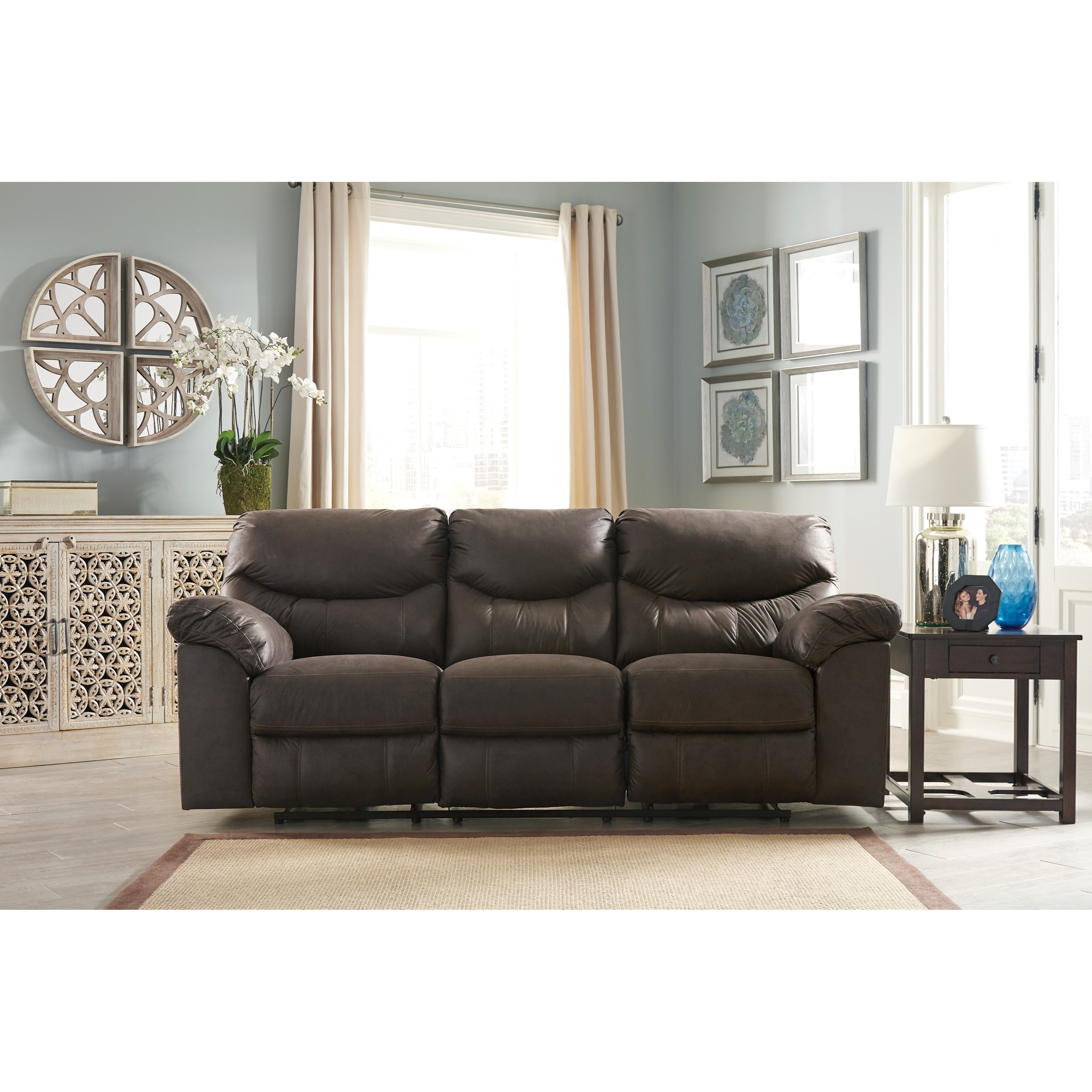 Signature Design by Ashley Boxberg Casual Reclining Sofa Sheely's
