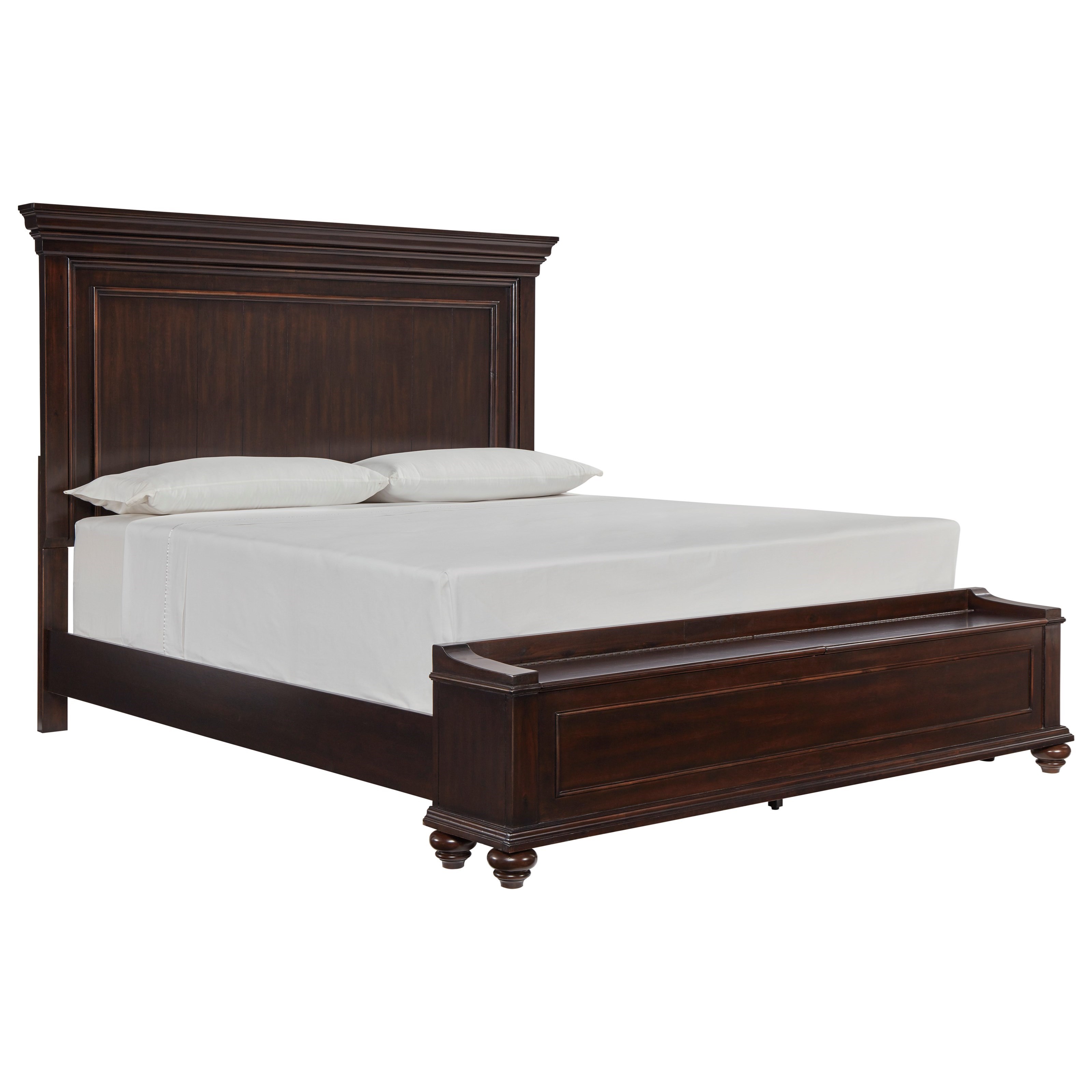 Signature Design by Ashley Brynhurst Traditional Queen Panel Bed with