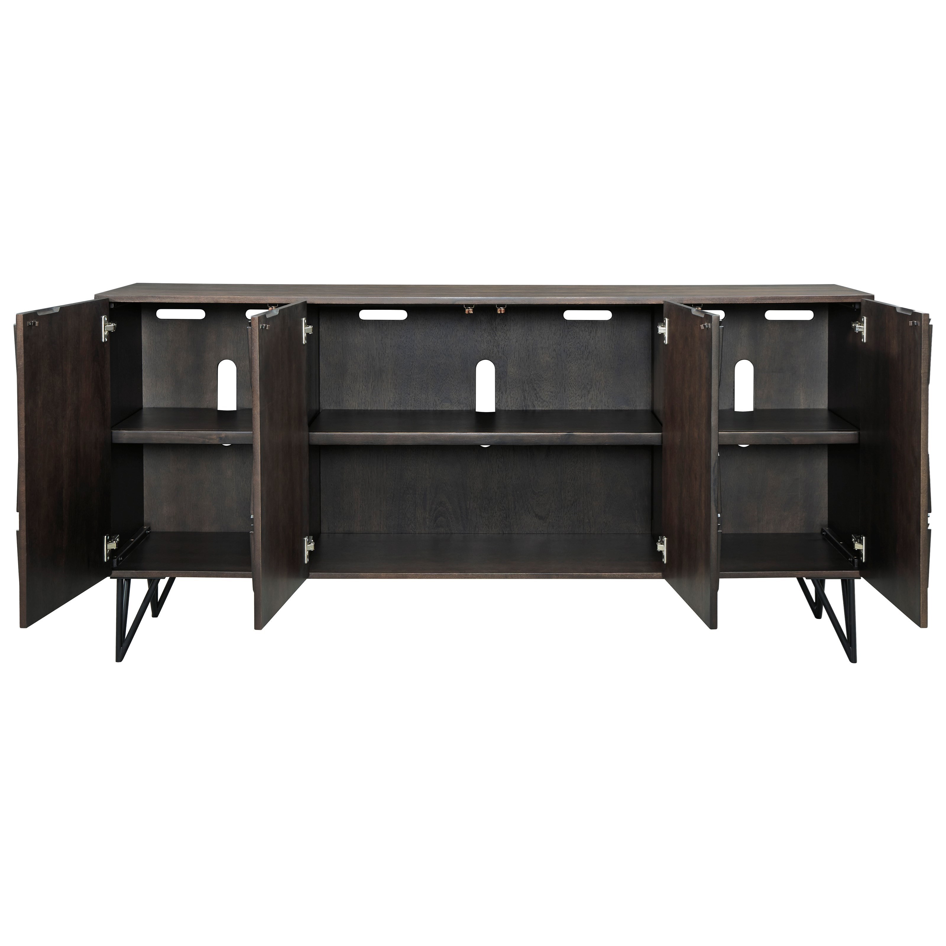 Signature Design by Ashley Chasinfield Contemporary Mango Wood Extra