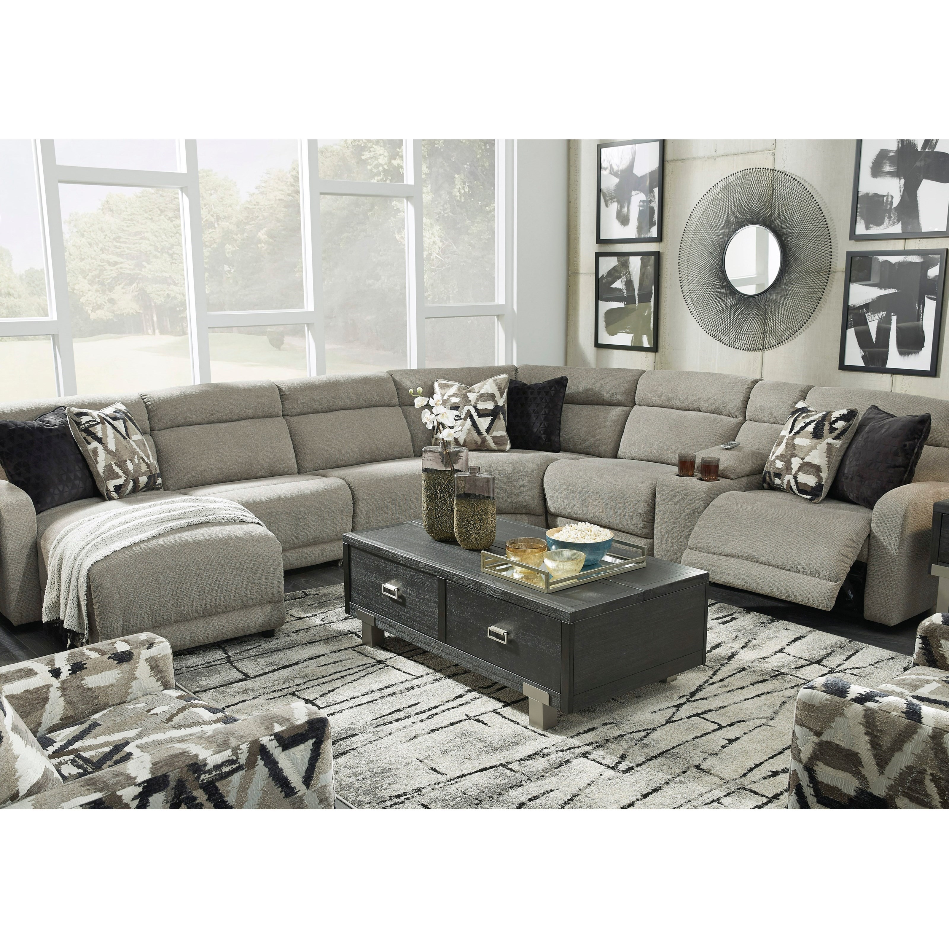 Signature Design by Ashley Colleyville Power Reclining Sectional
