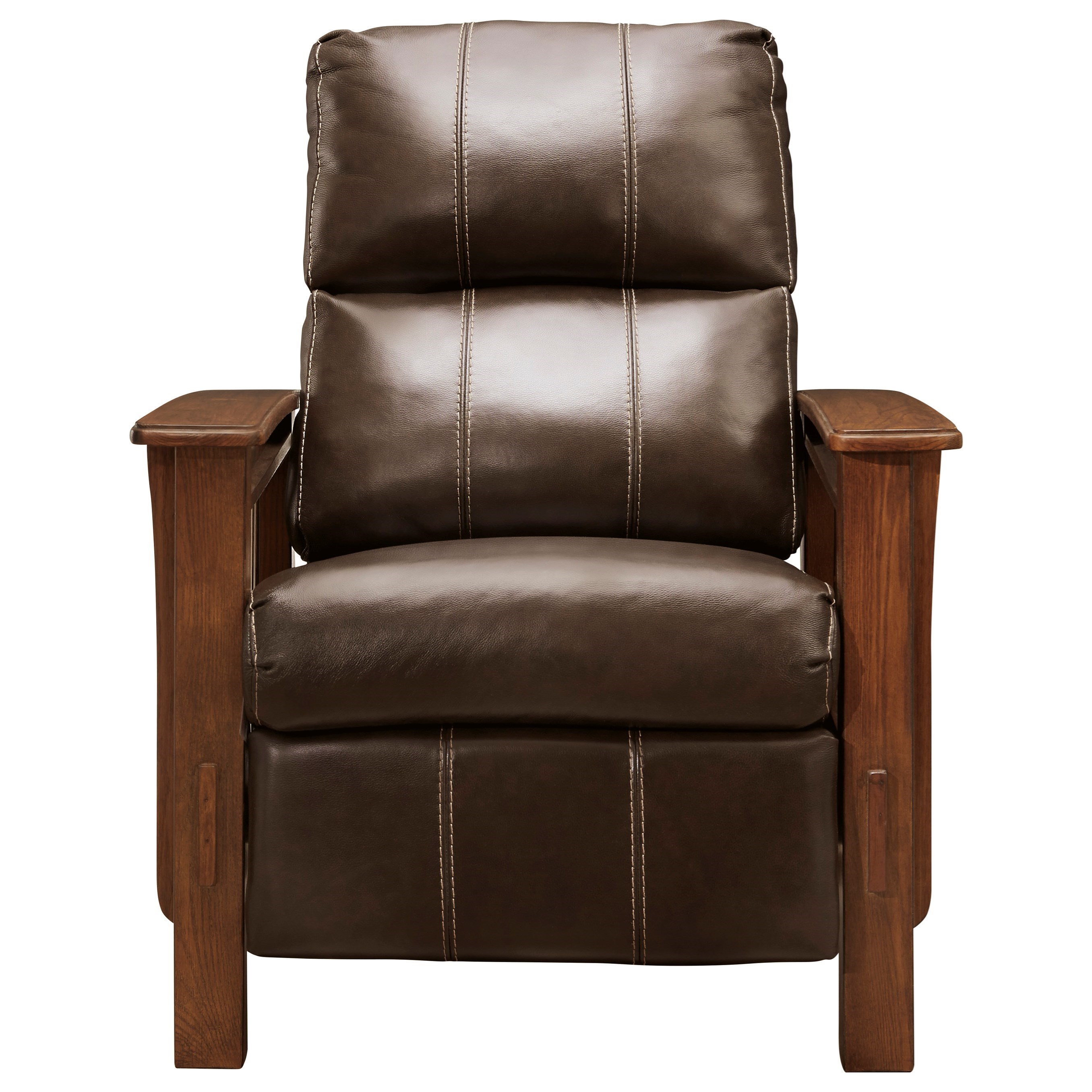 Signature Design by Ashley Cowlitz Mission Style High Leg Recliner