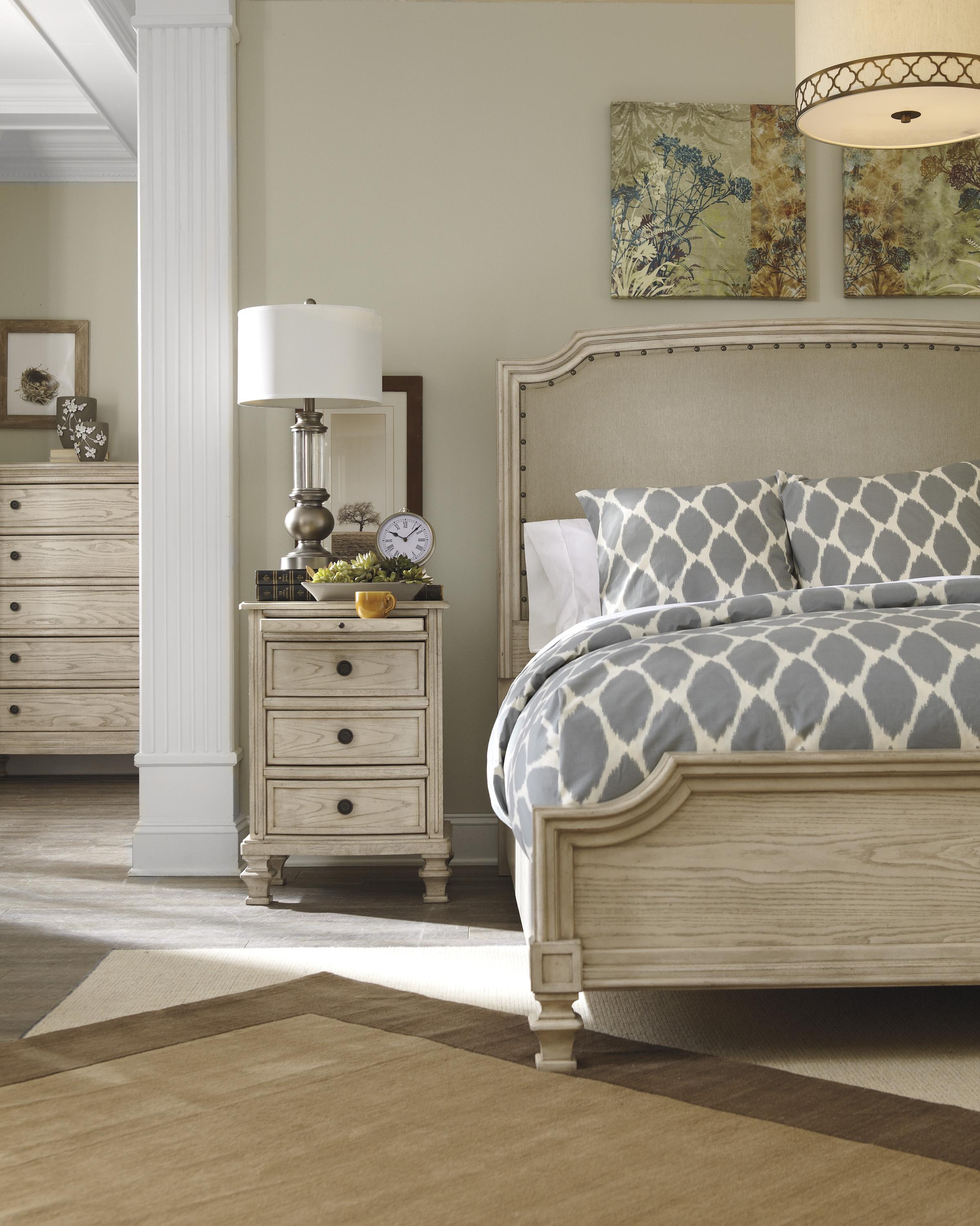 Signature Design by Ashley Demarlos Narrow Night Table with PullOut